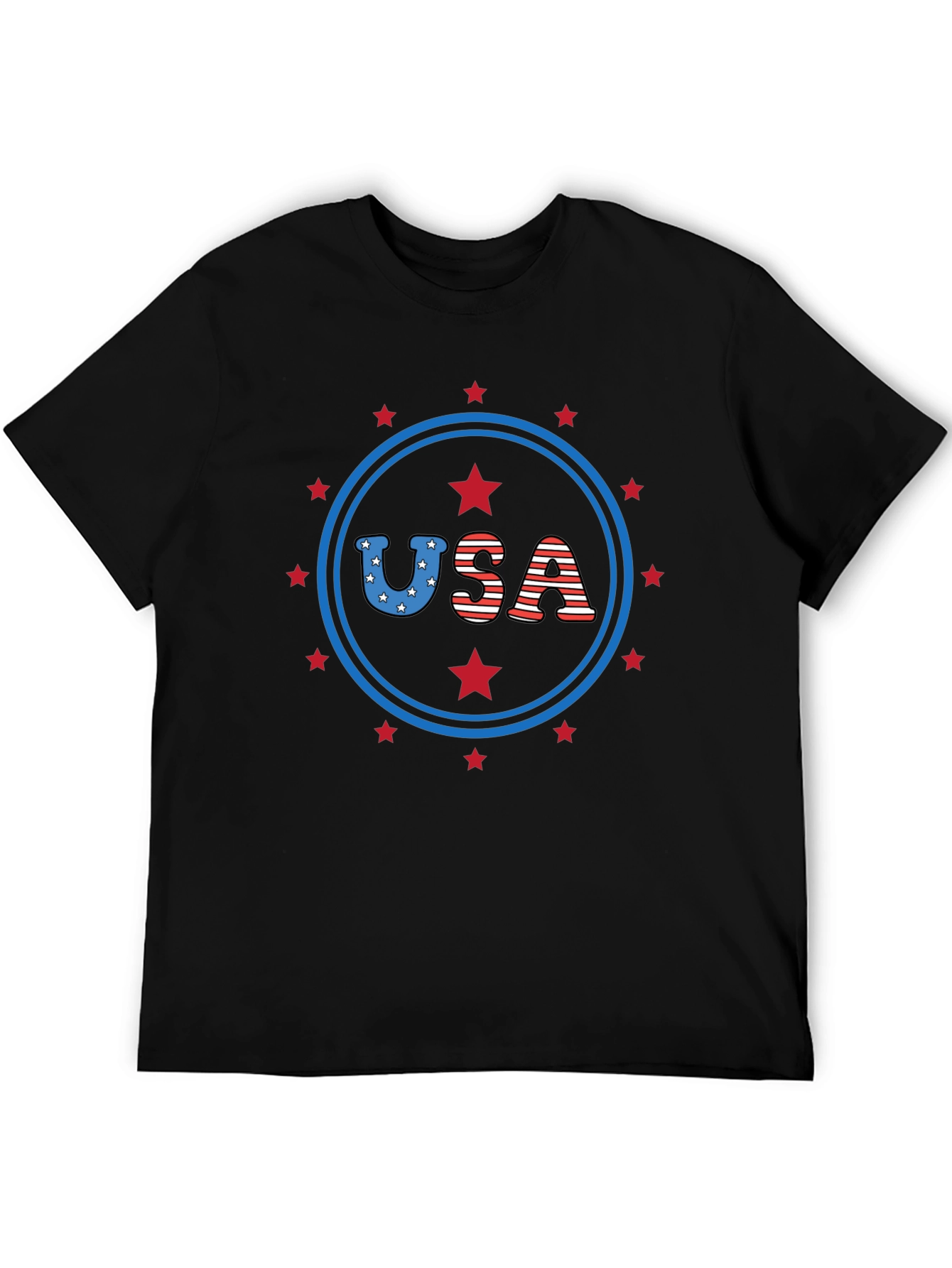 USA Patriotic Graphic Tee