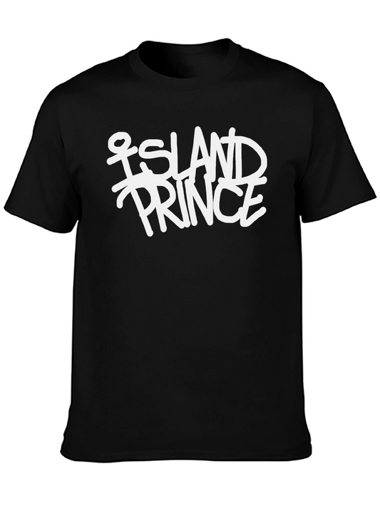 Island Prince Black T-Shirt - Unique Design