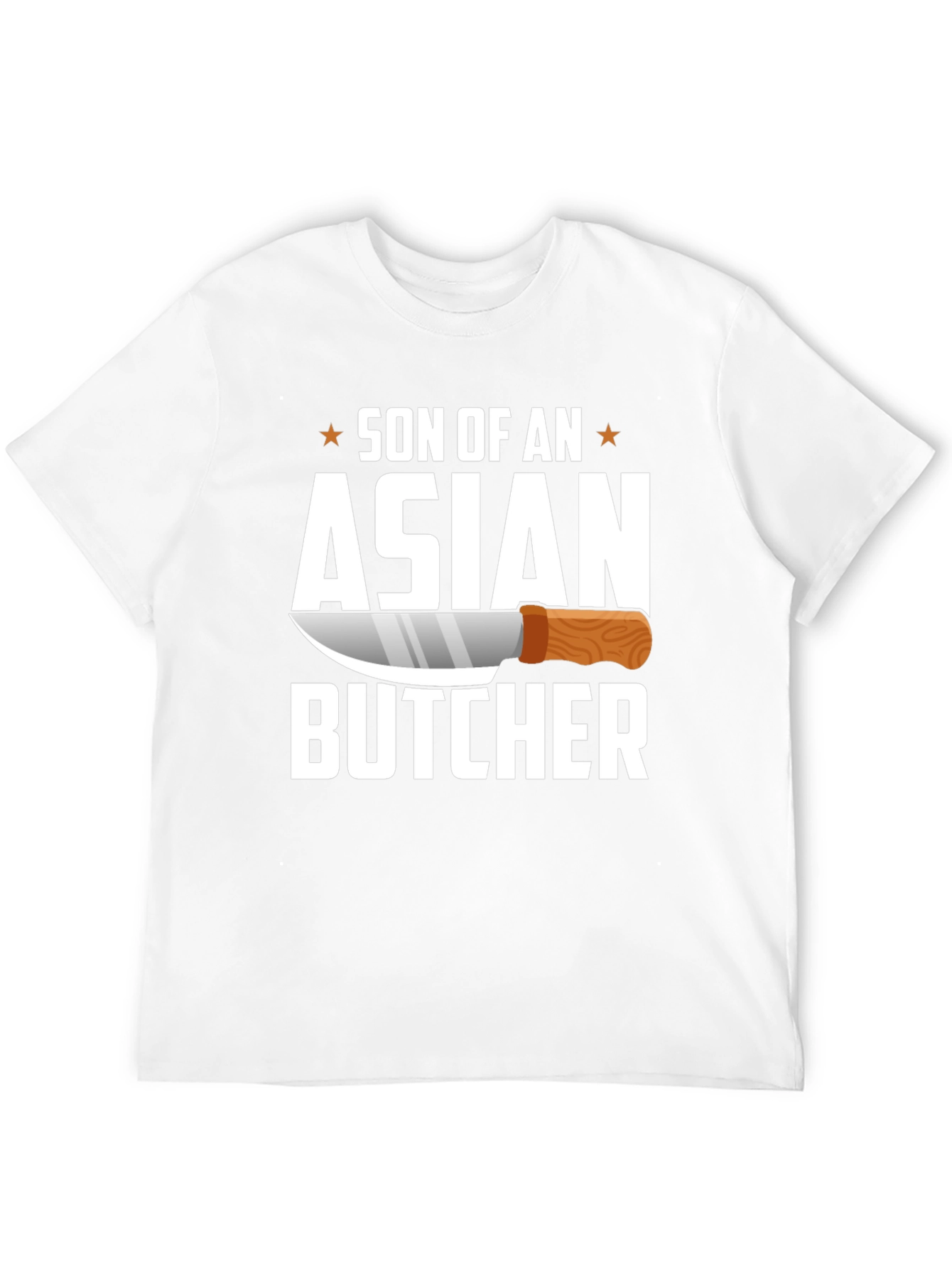 Son of an Asian Butcher T-Shirt Funny Chef Tee