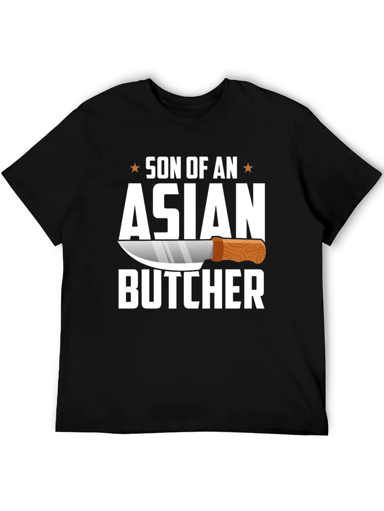 Son of an Asian Butcher T-Shirt Funny Chef Tee