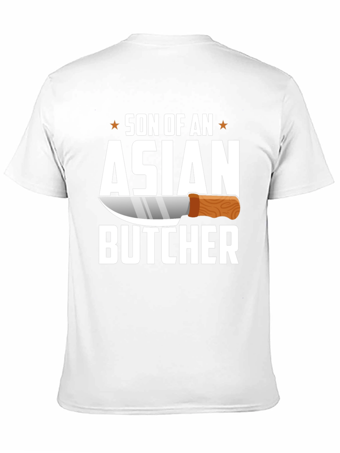Son of an Asian Butcher T-Shirt Funny Chef Tee