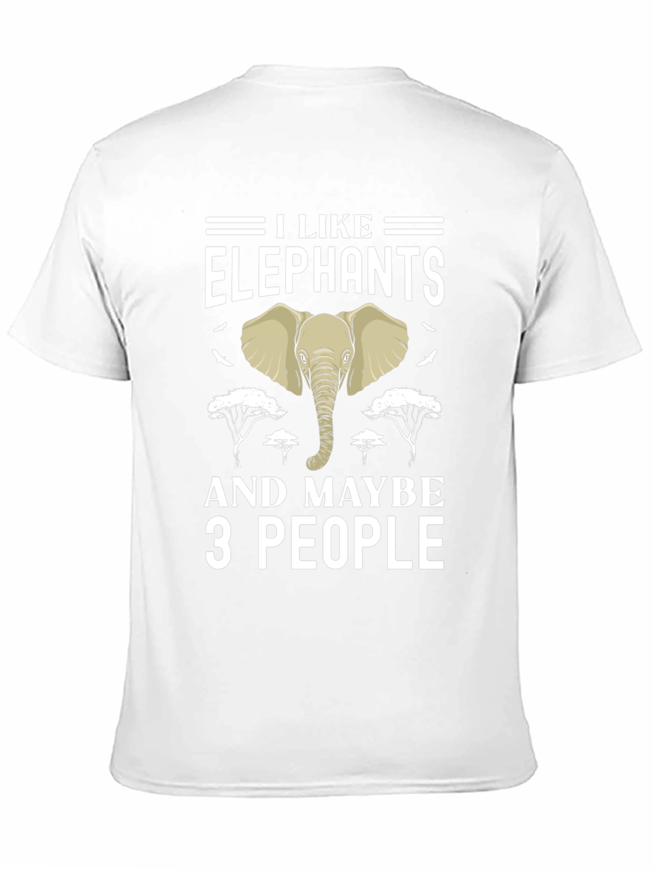 I Like Elephants and Maybe 3 People Graphic Tee