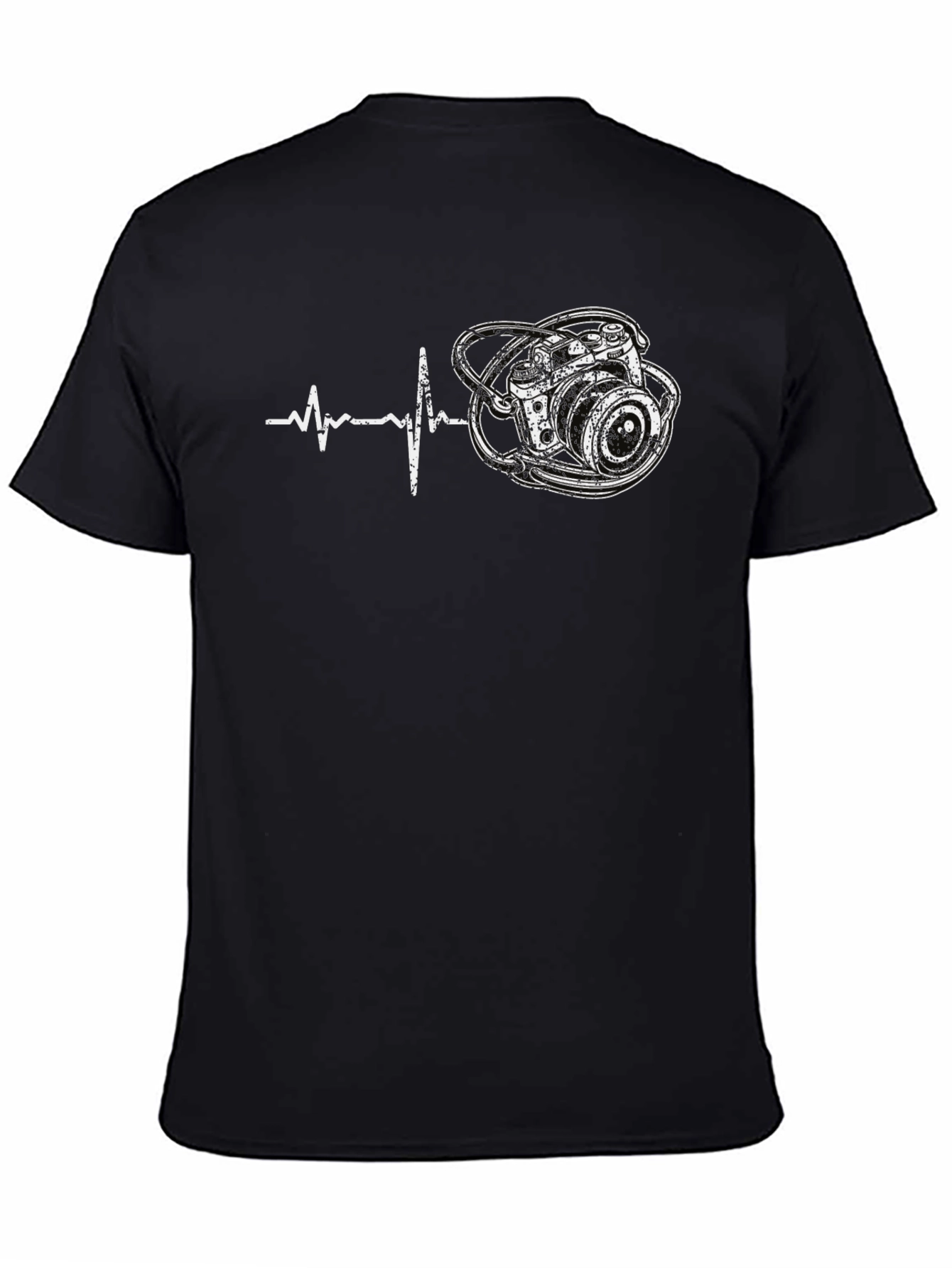 Camera Heartbeat Graphic Tee