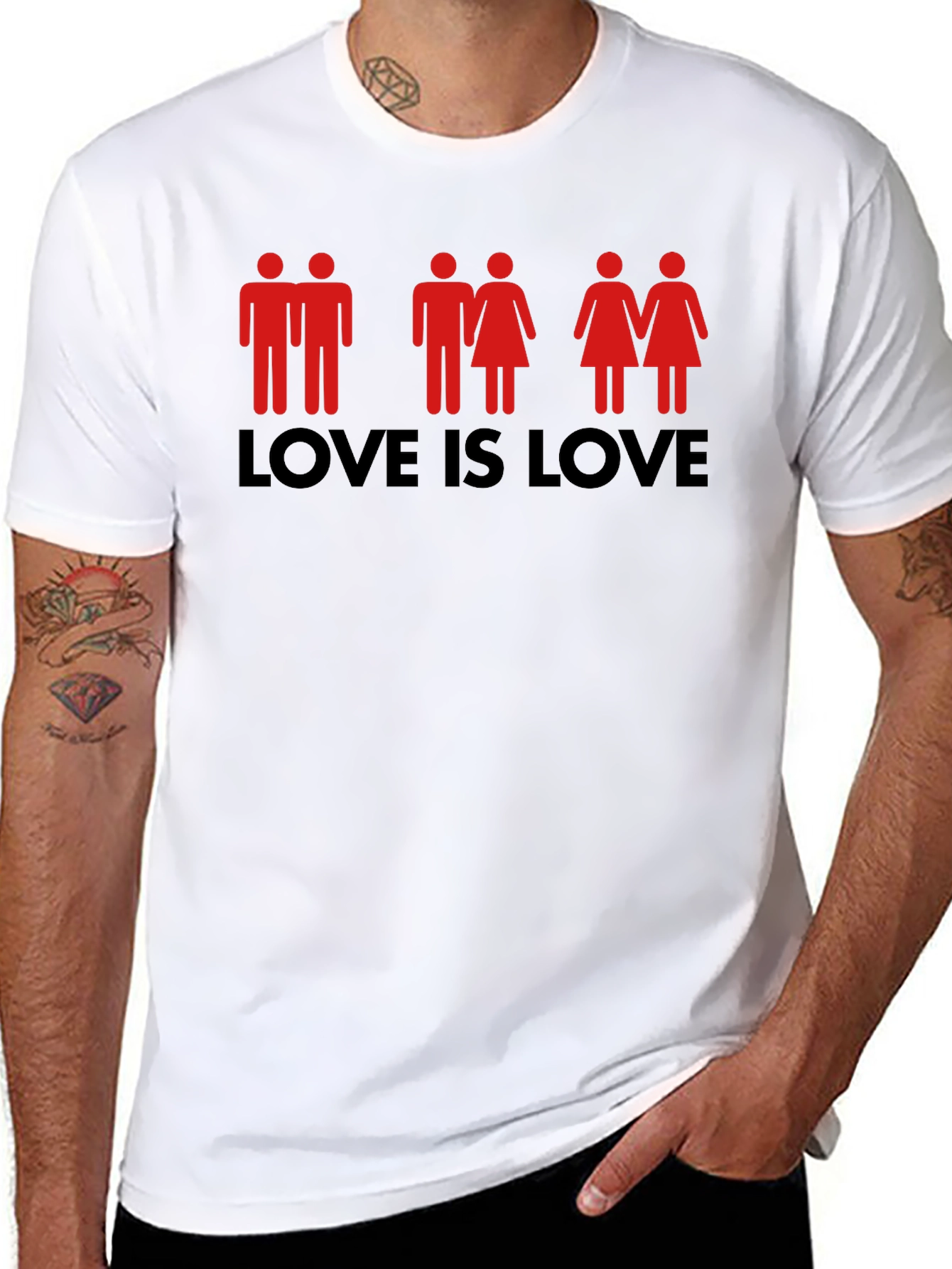 Love is Love Graphic T-Shirt