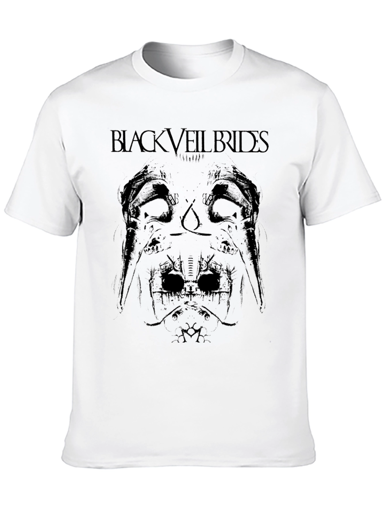 Black Veil Brides Graphic Print Black T-Shirt