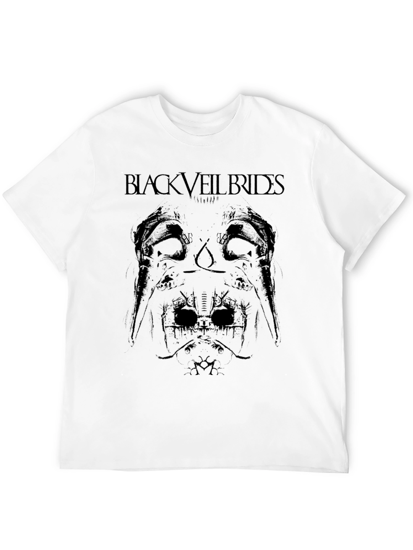 Black Veil Brides Graphic Print Black T-Shirt