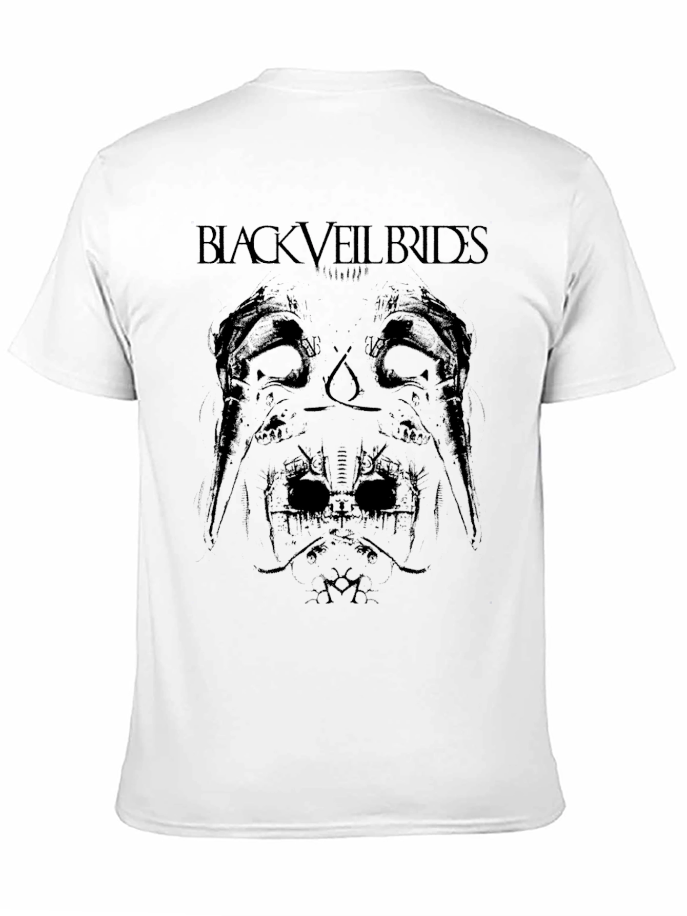 Black Veil Brides Graphic Print Black T-Shirt