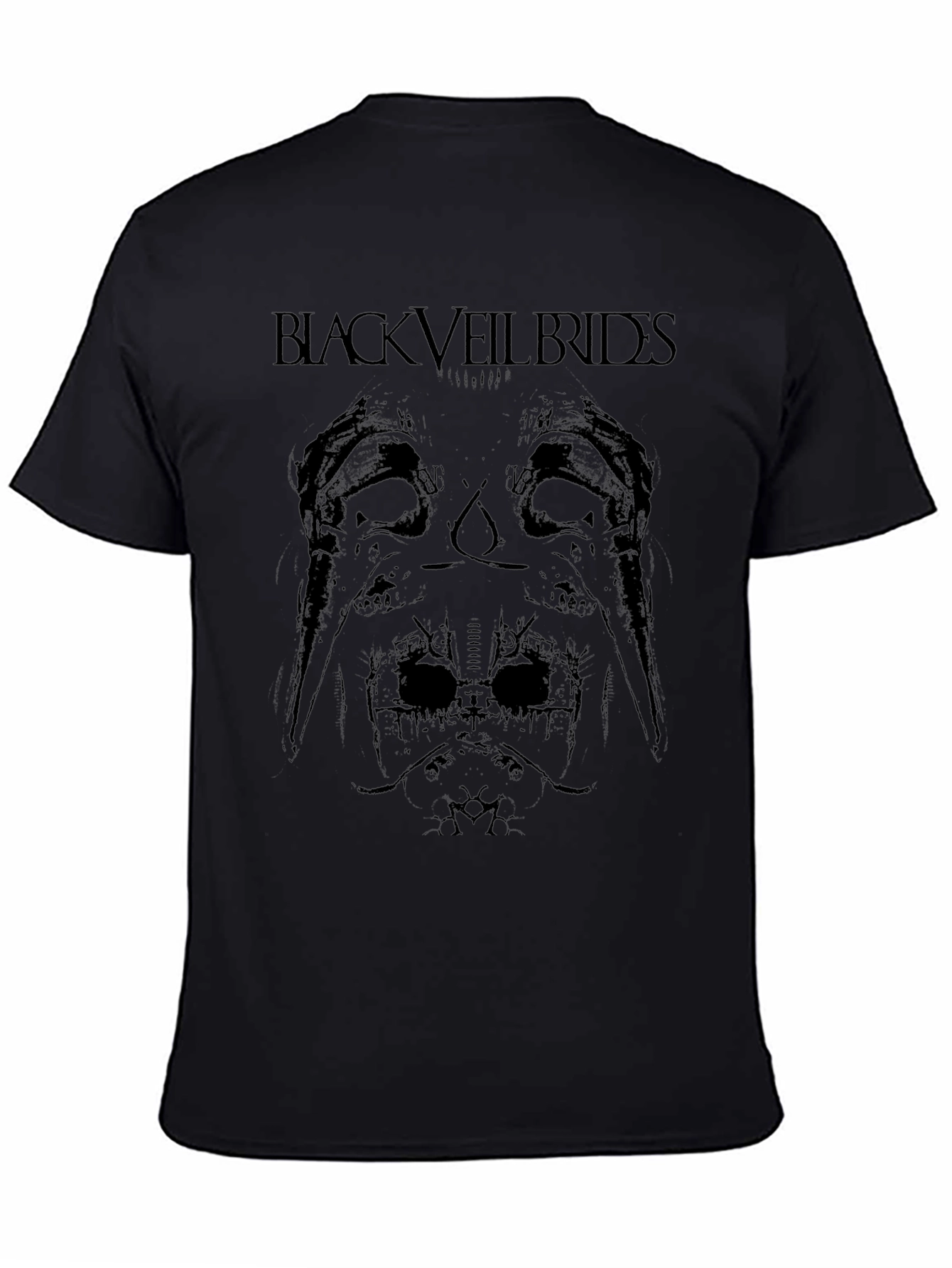 Black Veil Brides Graphic Print Black T-Shirt