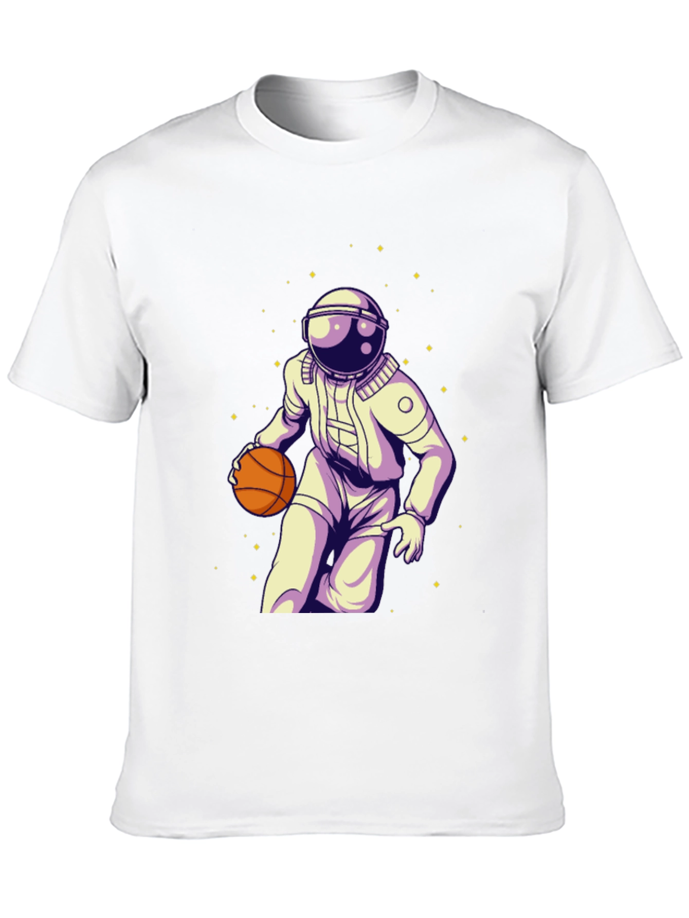 Astronaut Basketball Graphic Tee - Space Player