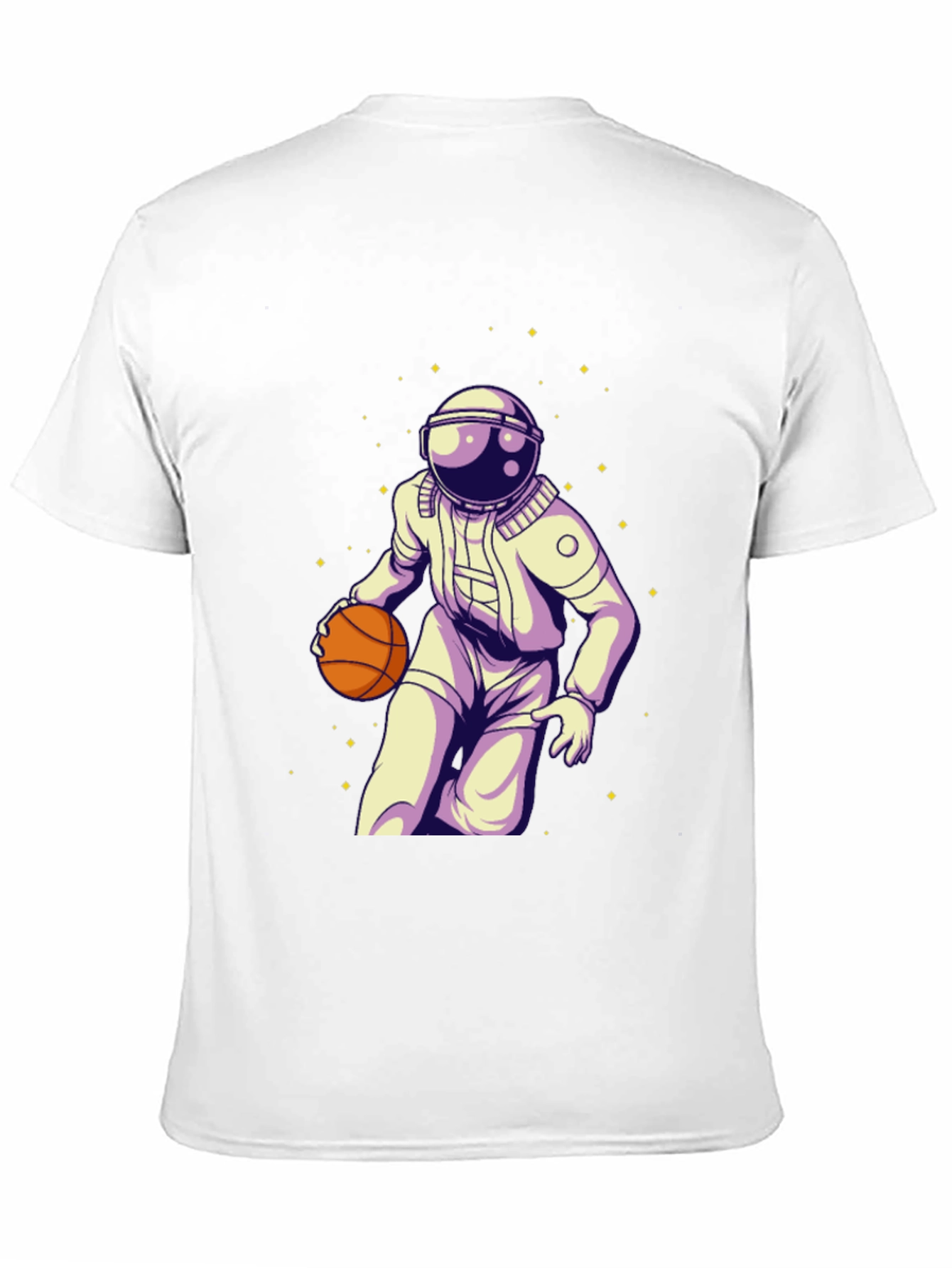 Astronaut Basketball Graphic Tee - Space Player