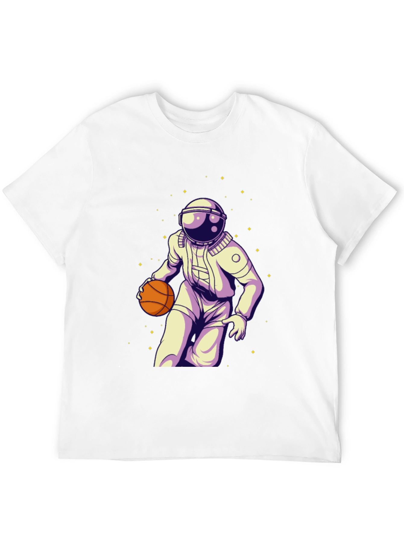 Astronaut Basketball Graphic Tee - Space Player