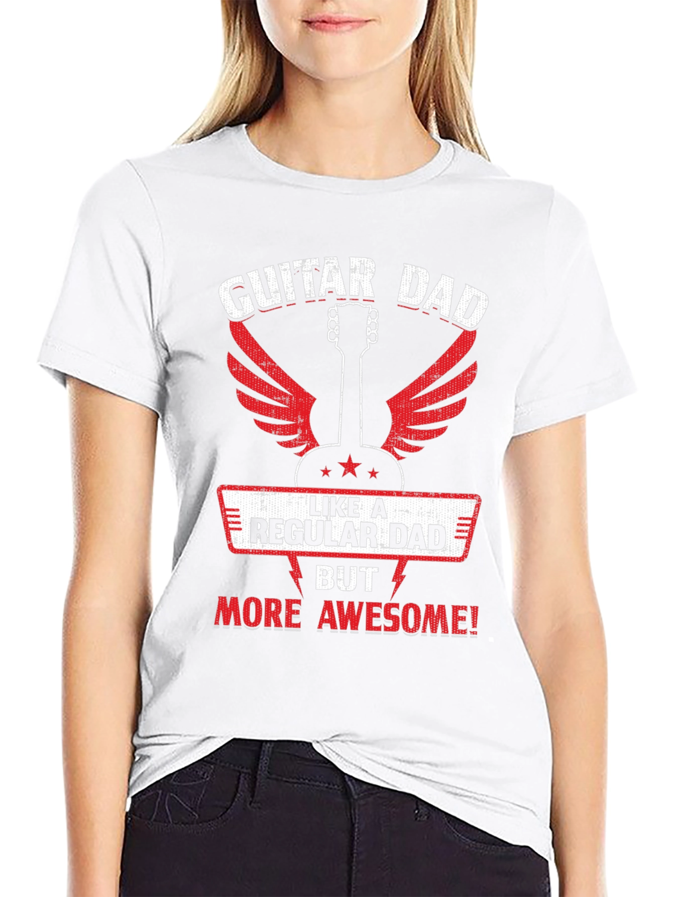 Guitar Dad Awesome Graphic T-Shirt