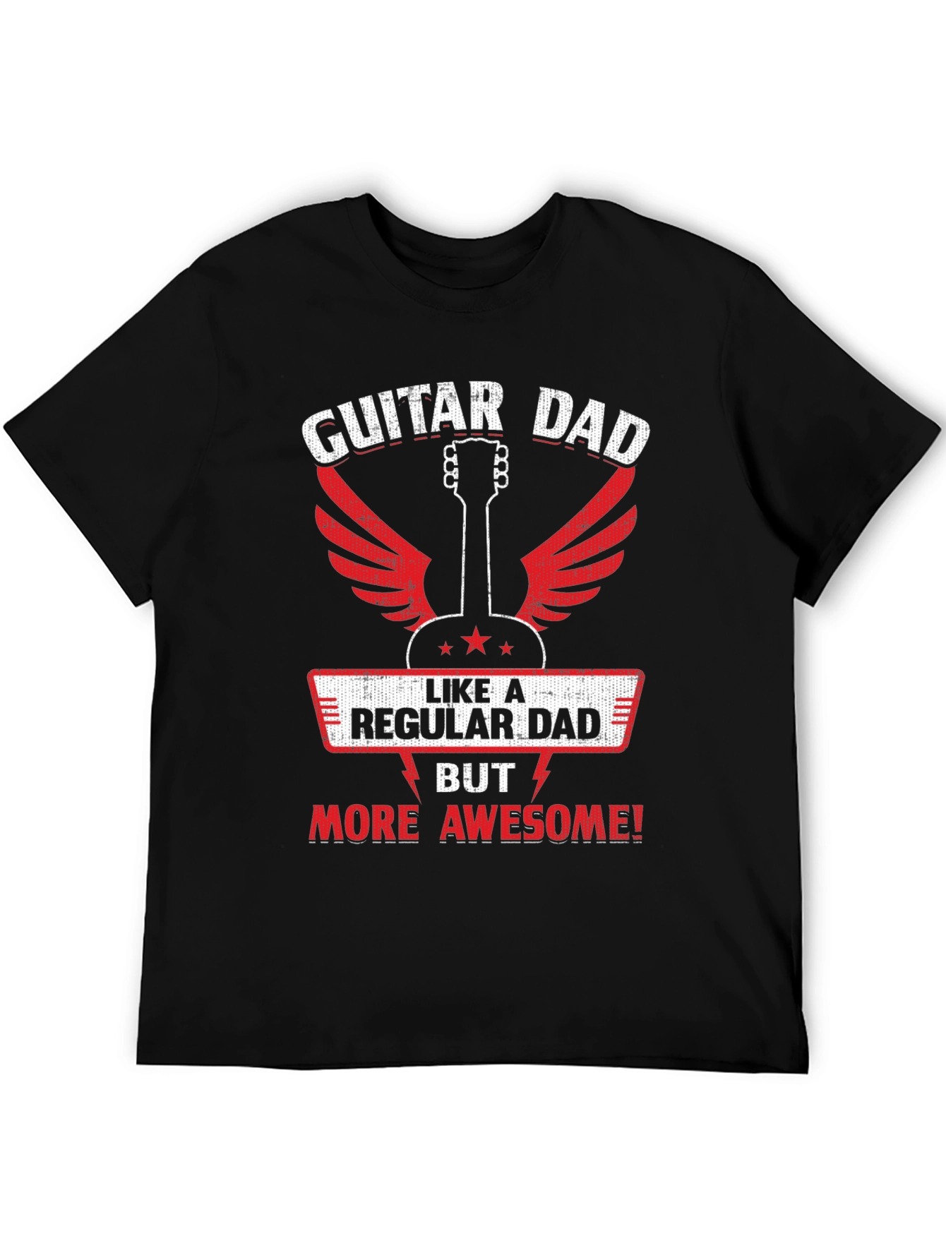 Guitar Dad Awesome Graphic T-Shirt