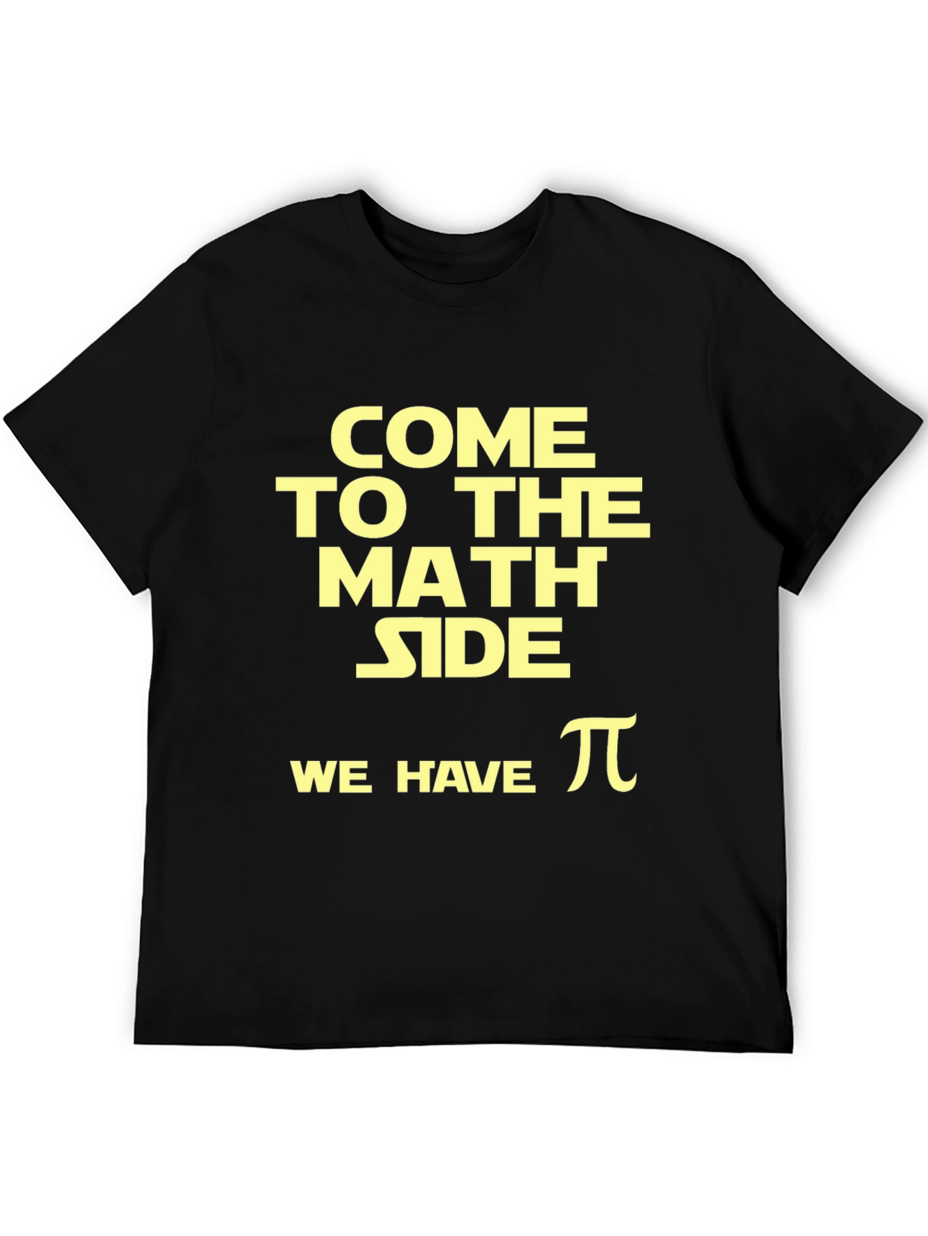 Come to the Math Side T-Shirt - Black Tee
