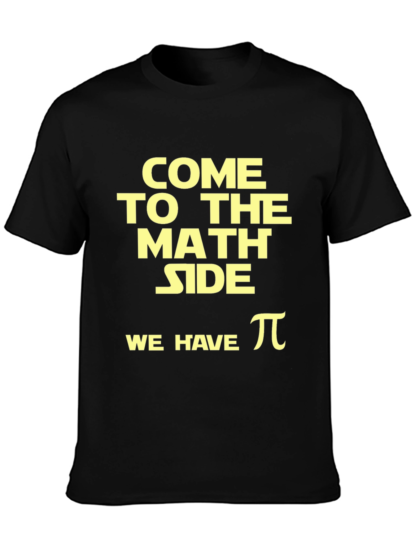 Come to the Math Side T-Shirt - Black Tee