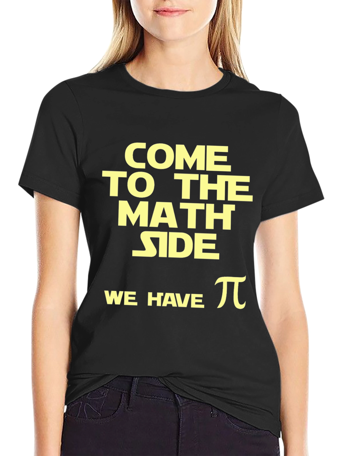Come to the Math Side T-Shirt - Black Tee