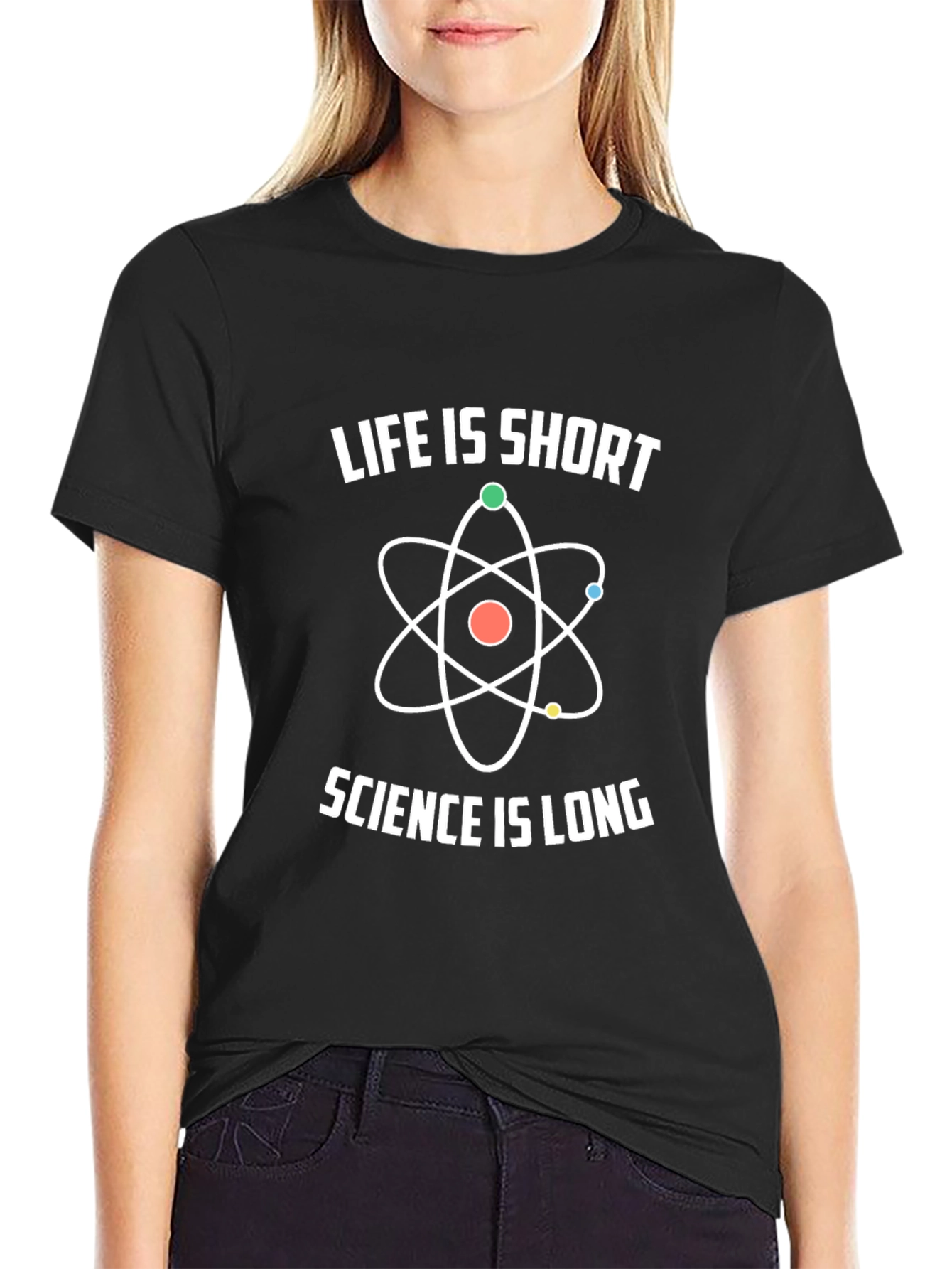 Life is Short Science is Long Graphic Tee