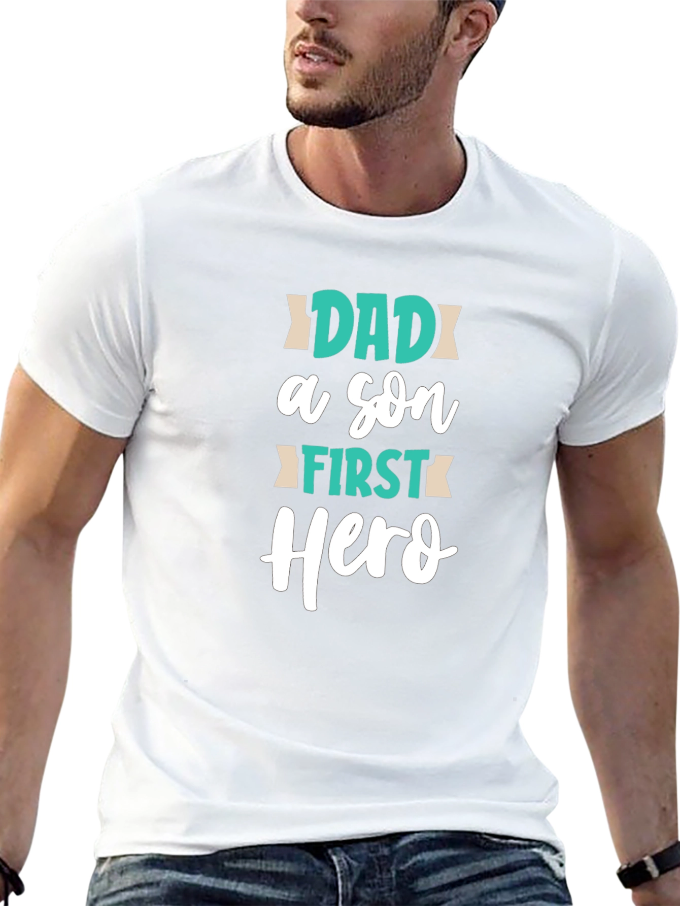 Dad First Hero T-Shirt