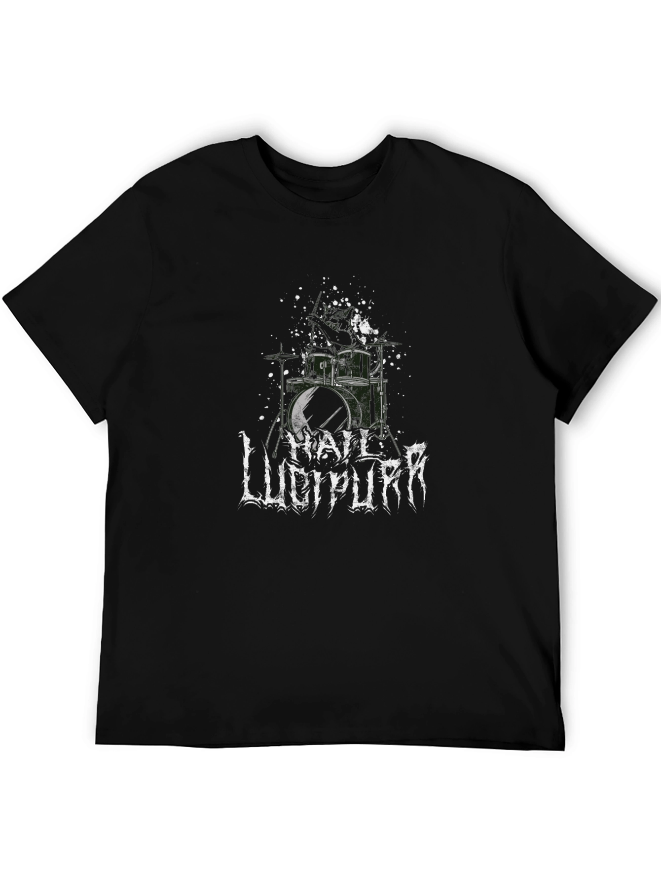 Hail Lucipurr Black T-Shirt