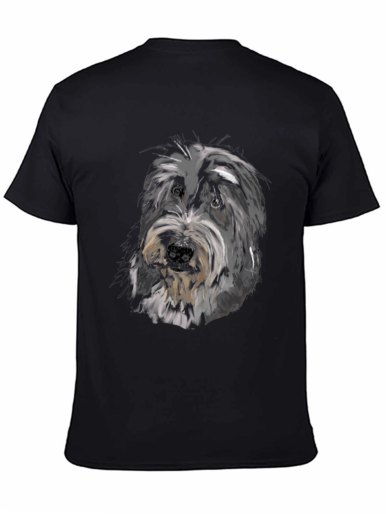 Dog Breed Portrait Graphic T-Shirt - Unisex
