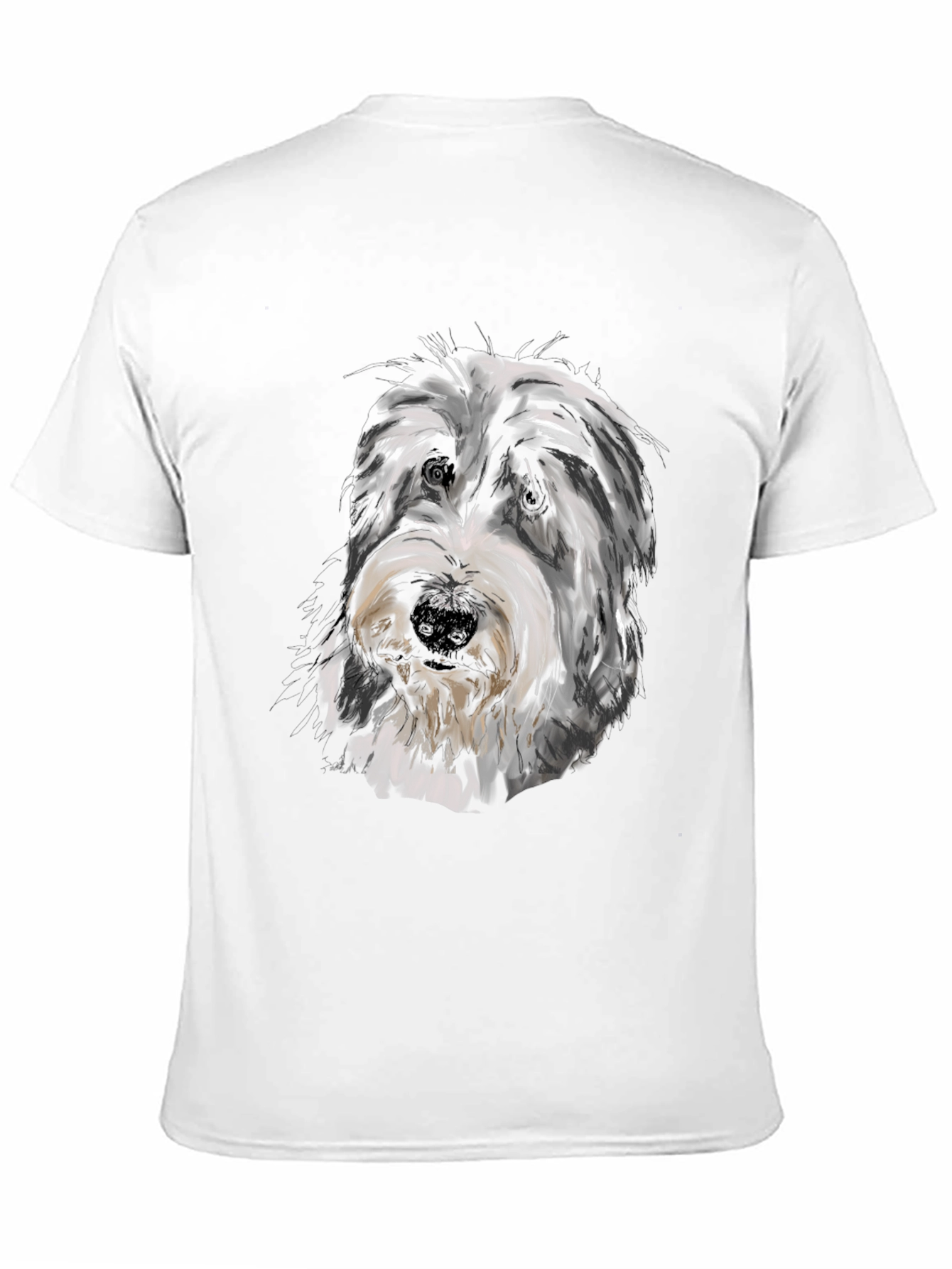 Dog Breed Portrait Graphic T-Shirt - Unisex