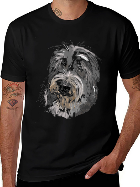 Dog Breed Portrait Graphic T-Shirt - Unisex