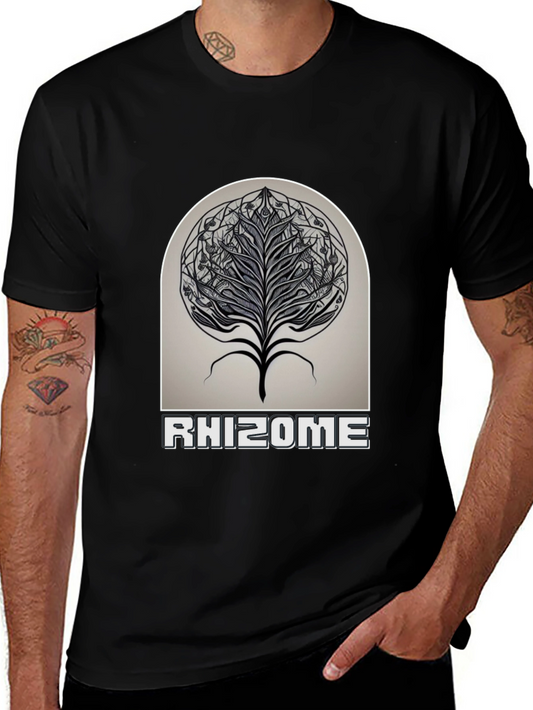 Rhizome Graphic Tee - Black