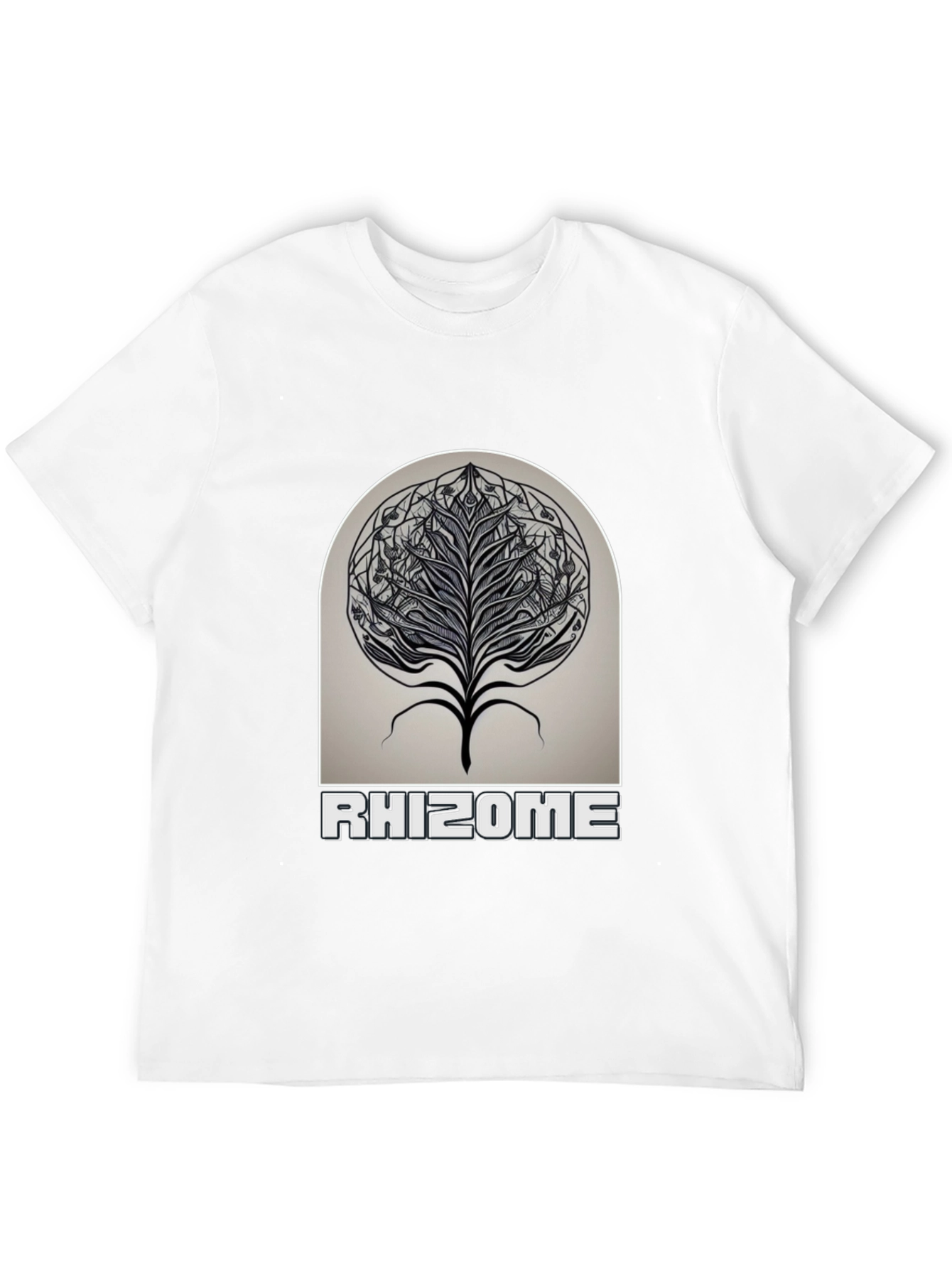 Rhizome Graphic Tee - Black