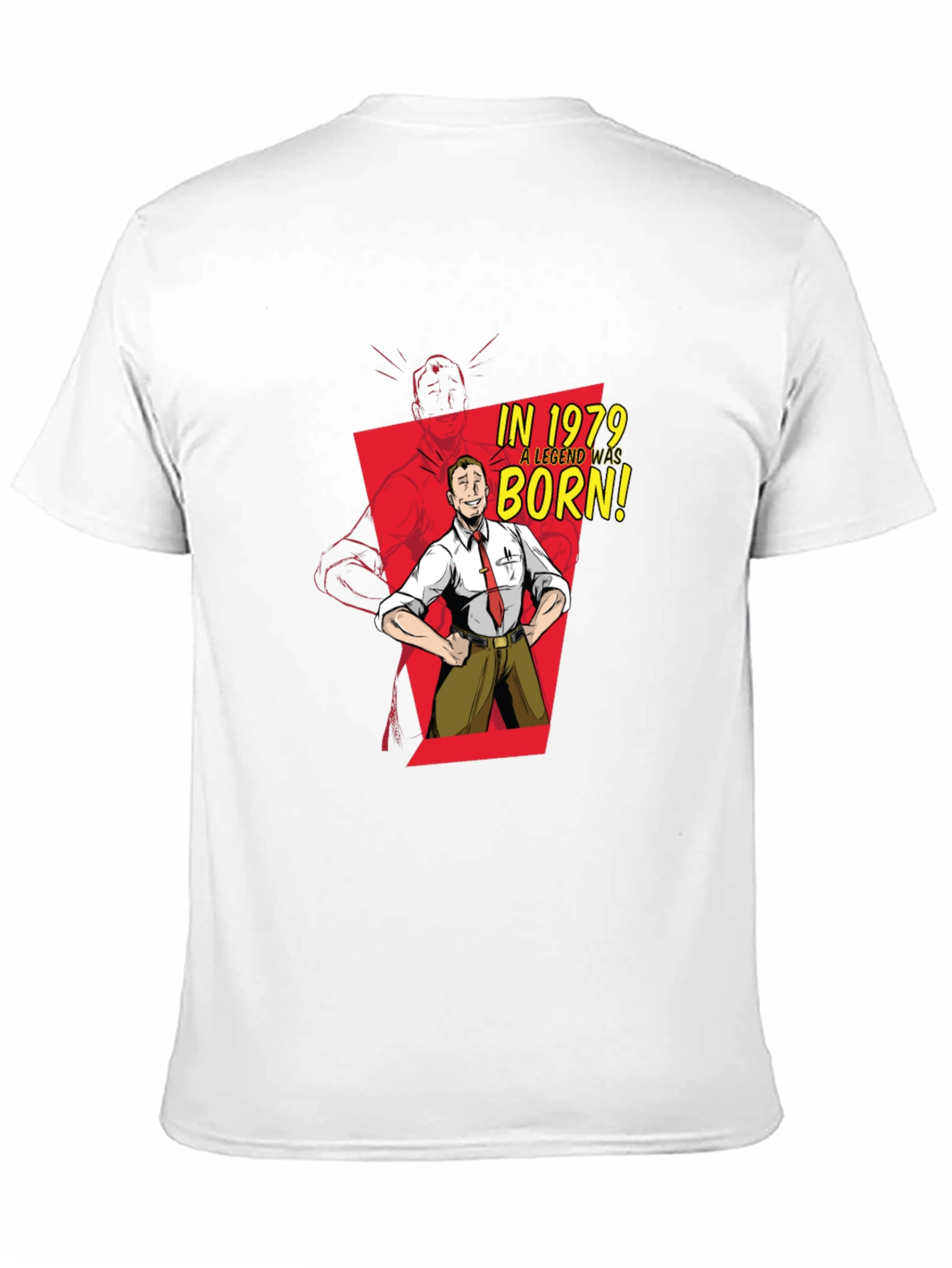 Legend Born 1979 Black Graphic Tee