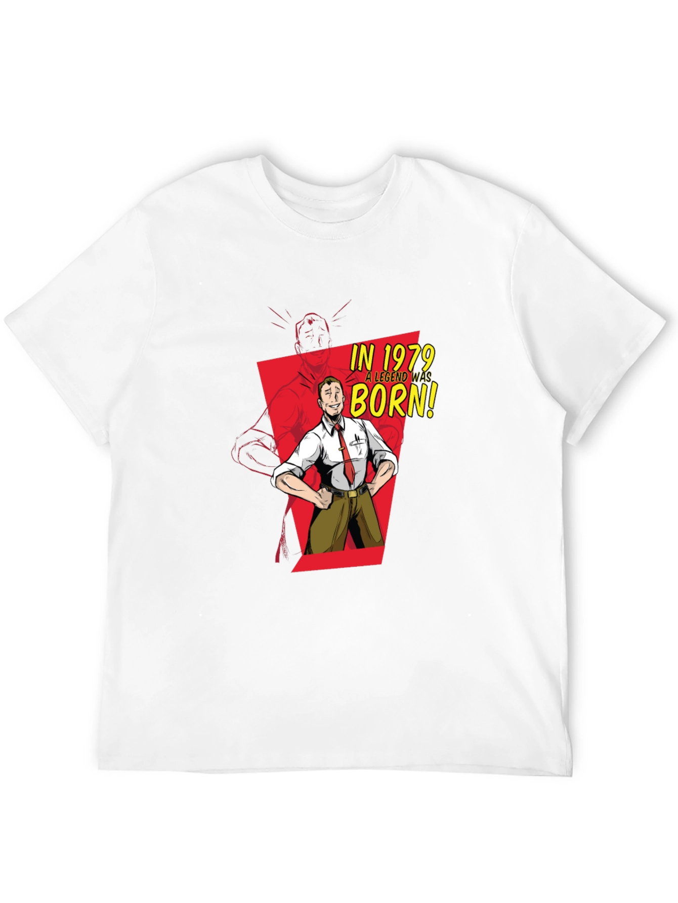 Legend Born 1979 Black Graphic Tee