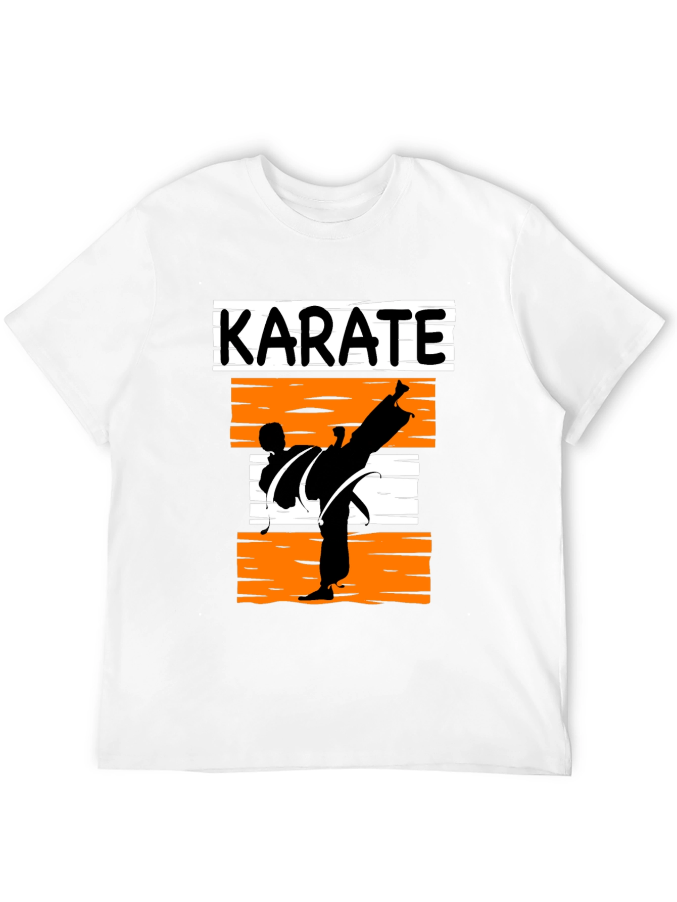 Karate Kick T-Shirt - Martial Arts Design