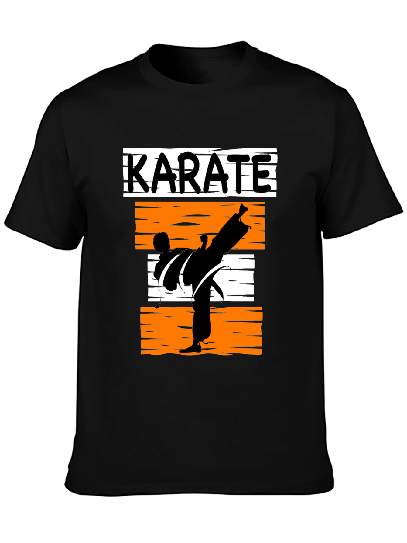 Karate Kick T-Shirt - Martial Arts Design