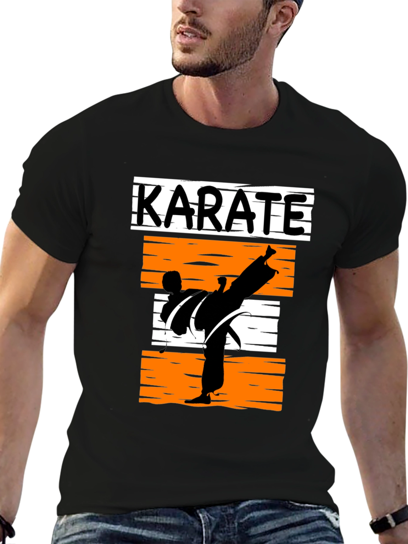 Karate Kick T-Shirt - Martial Arts Design