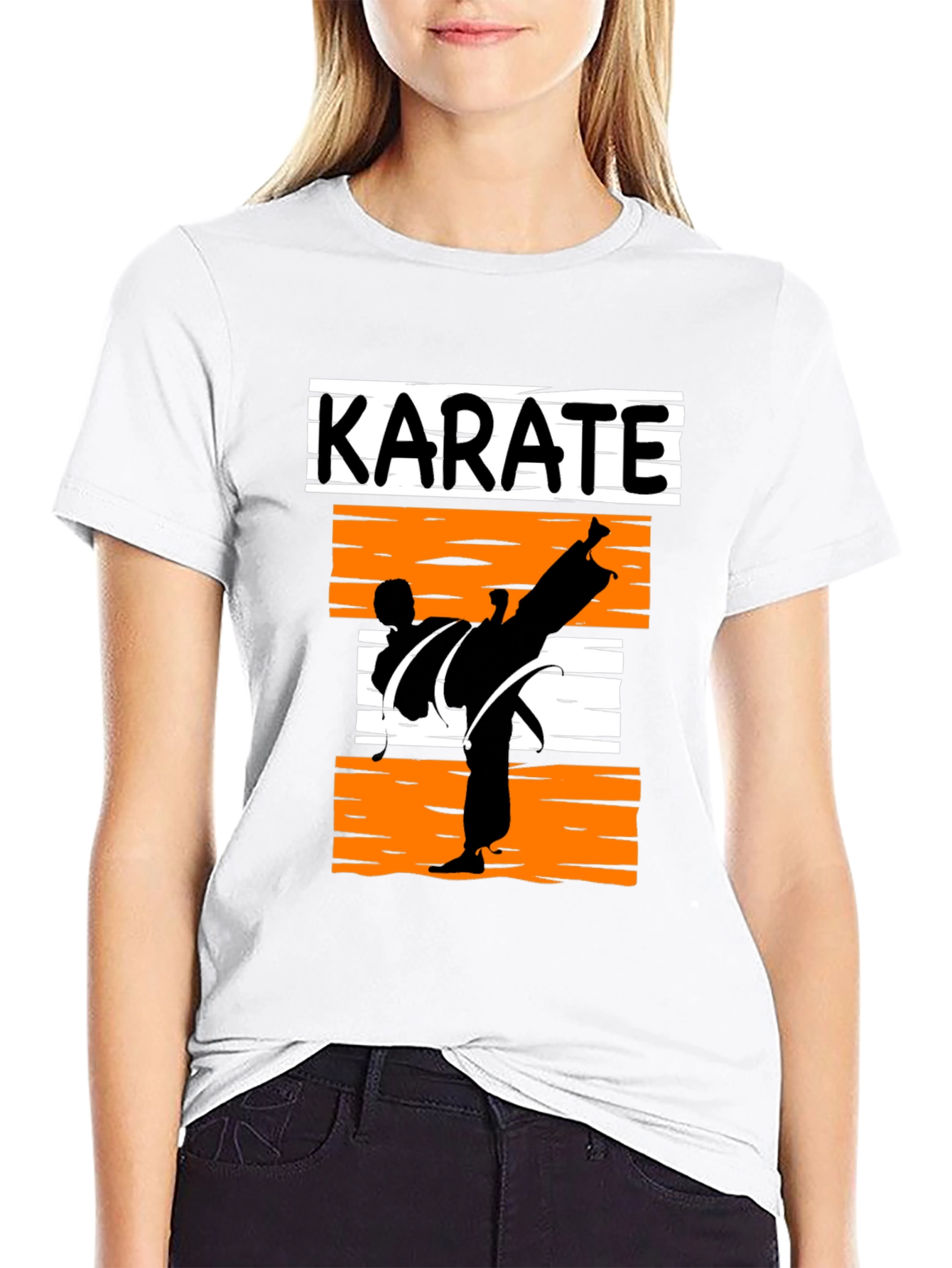 Karate Kick T-Shirt - Martial Arts Design