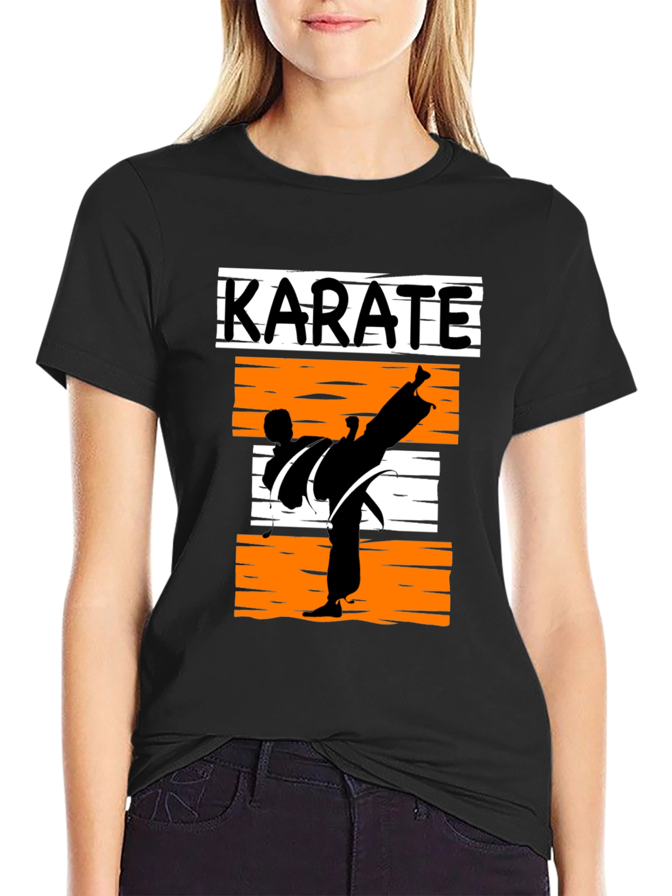 Karate Kick T-Shirt - Martial Arts Design