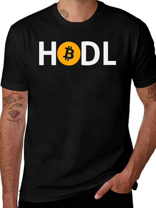 HODL Bitcoin T-Shirt - Crypto Investor Tee