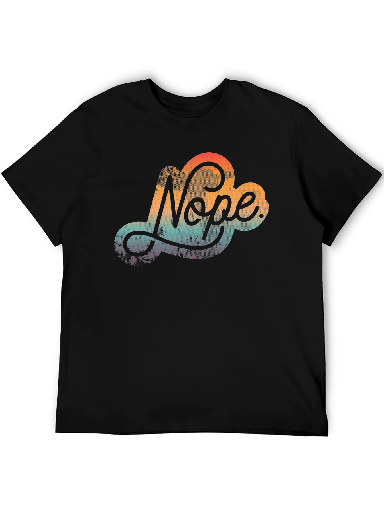 Nope Cloud Graphic Tee - Trendy Comfort