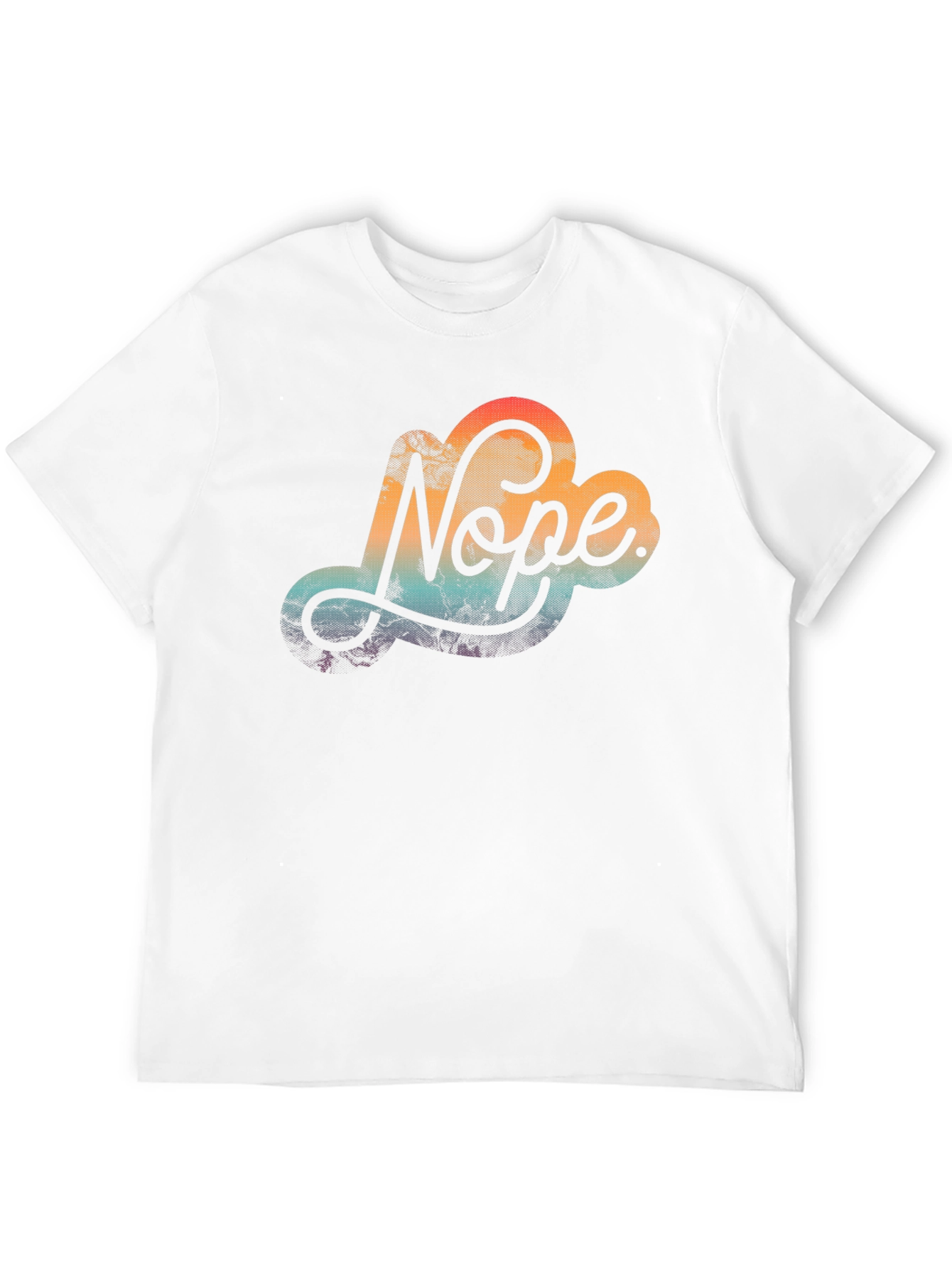 Nope Cloud Graphic Tee - Trendy Comfort