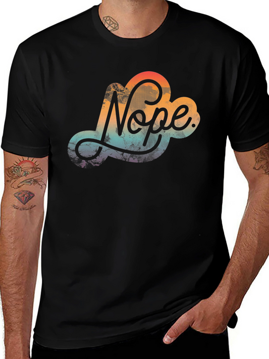 Nope Cloud Graphic Tee - Trendy Comfort
