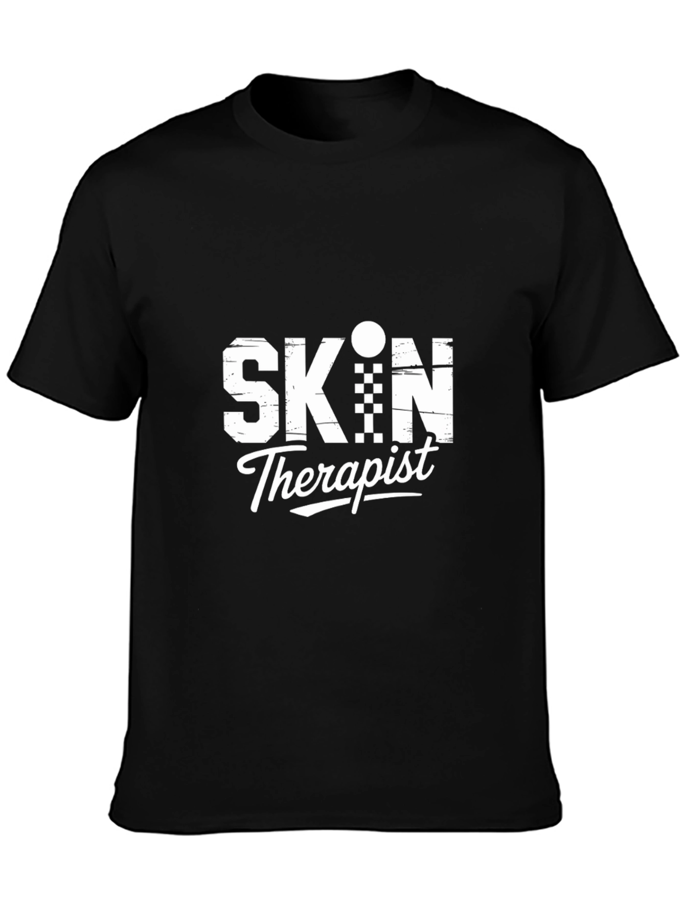 Skin Therapist Graphic Tee - Black