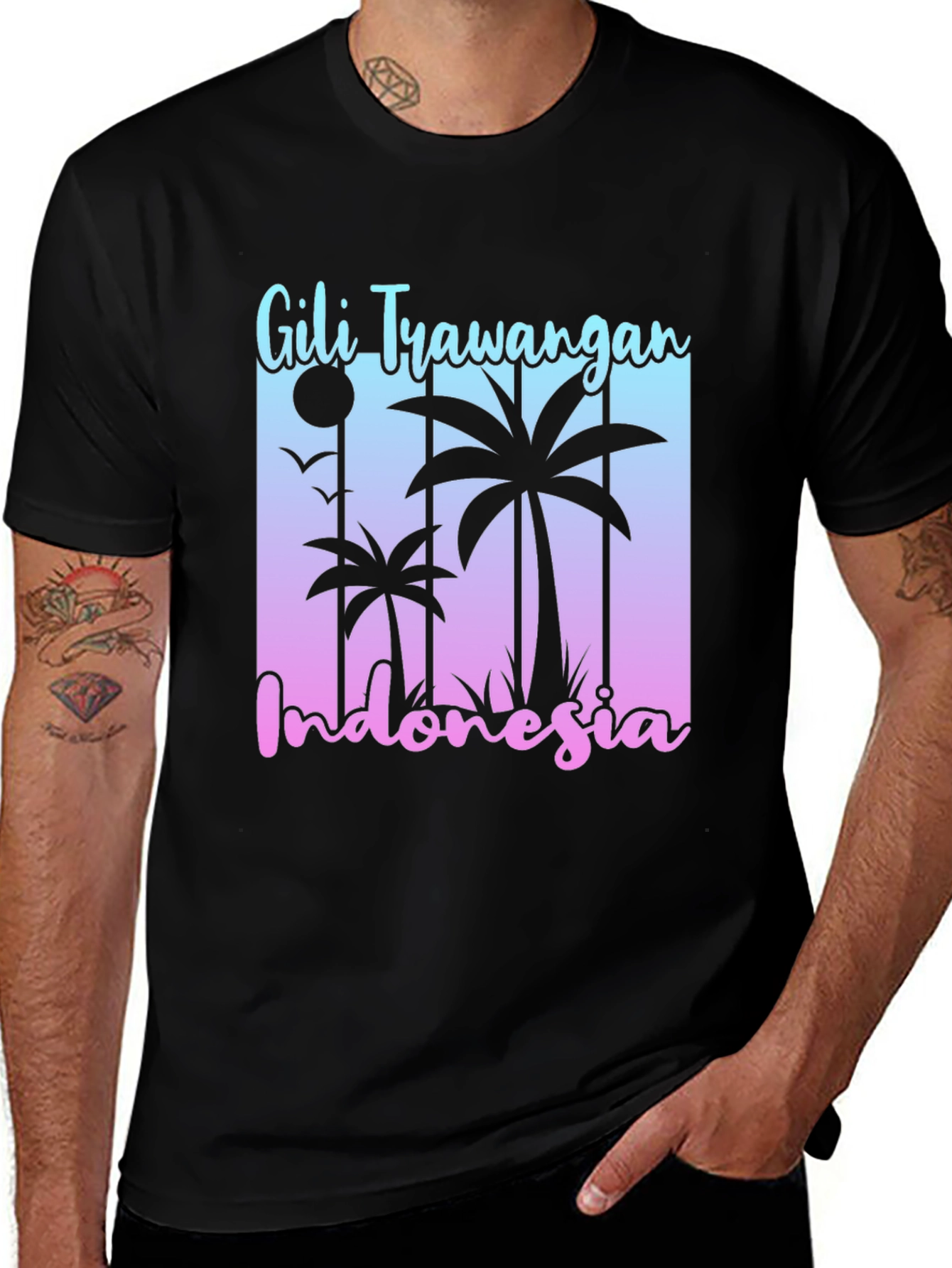 Gili Trawangan Indonesia Graphic T-Shirt
