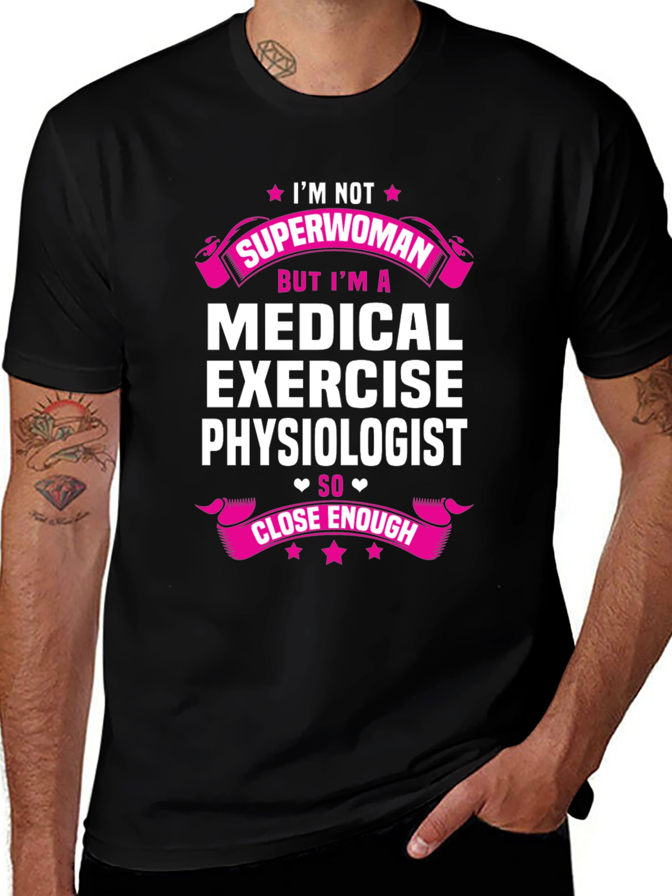 Medical Exercise Physiologist T-Shirt - Superwoman Alternative
