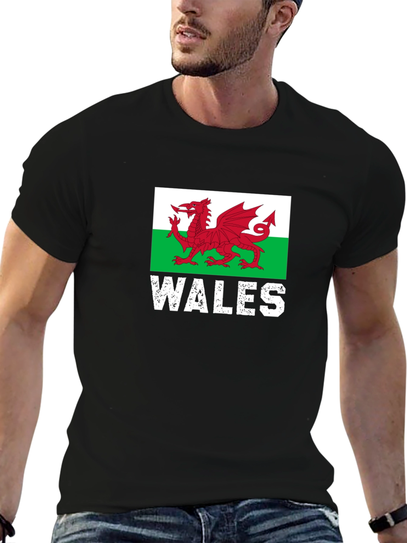 Welsh Flag Dragon T-Shirt - Wales Pride
