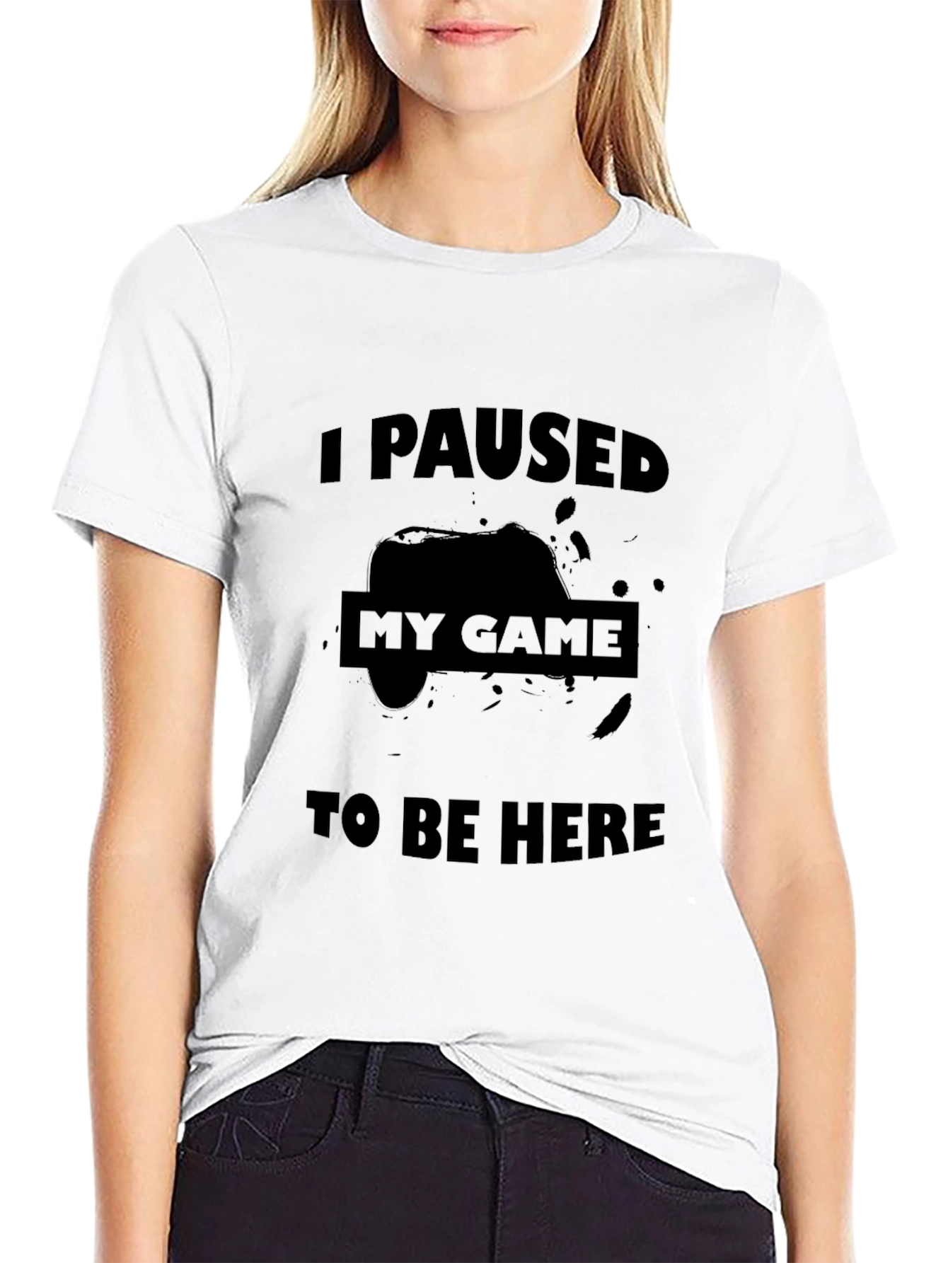 I Paused My Game T-Shirt - Gamer Apparel