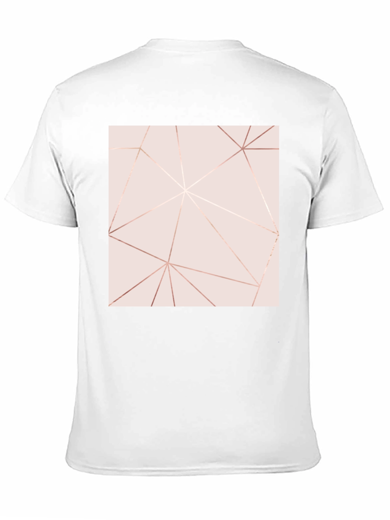Geometric Lines Graphic Tee - Modern Style