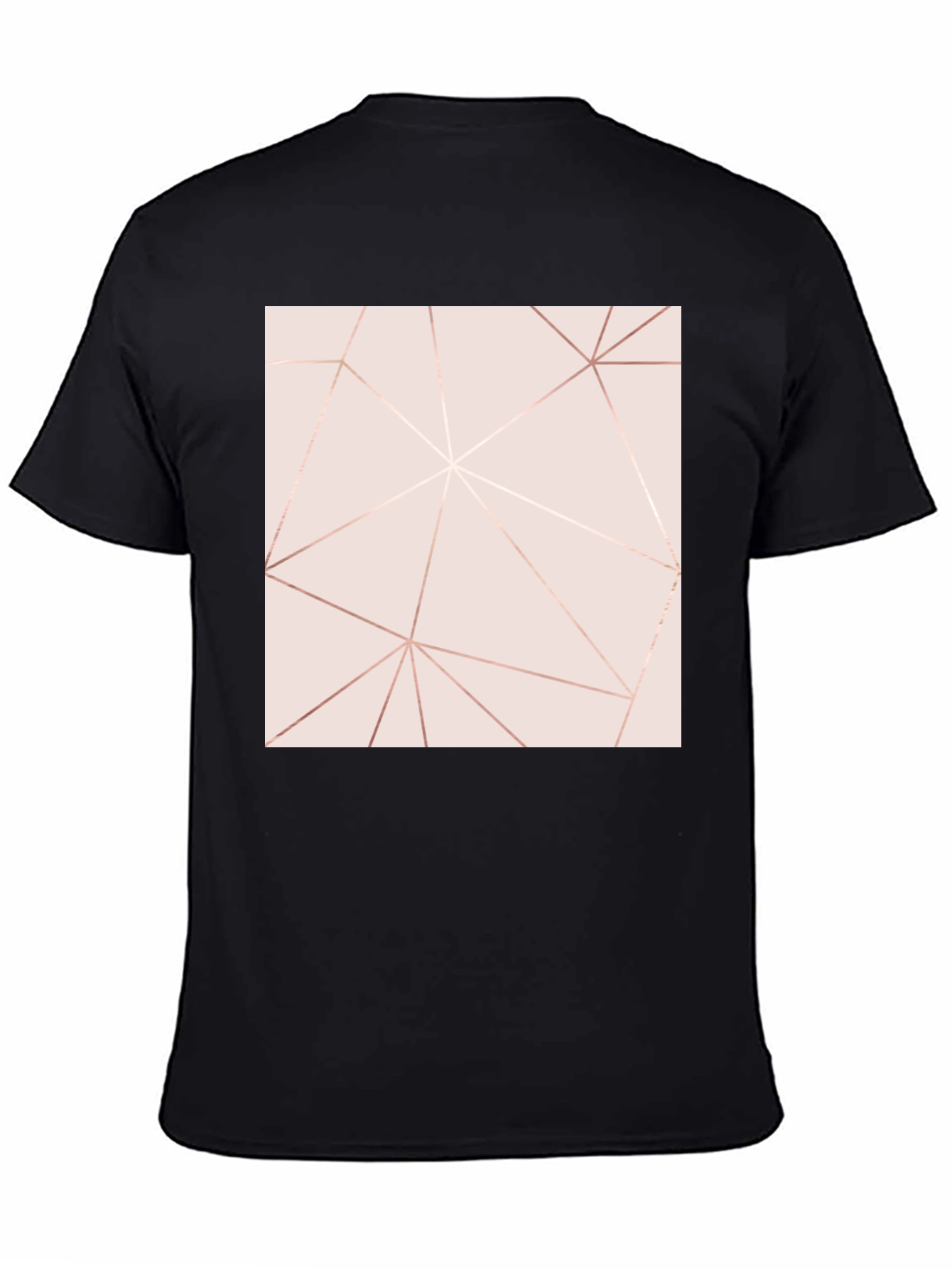 Geometric Lines Graphic Tee - Modern Style