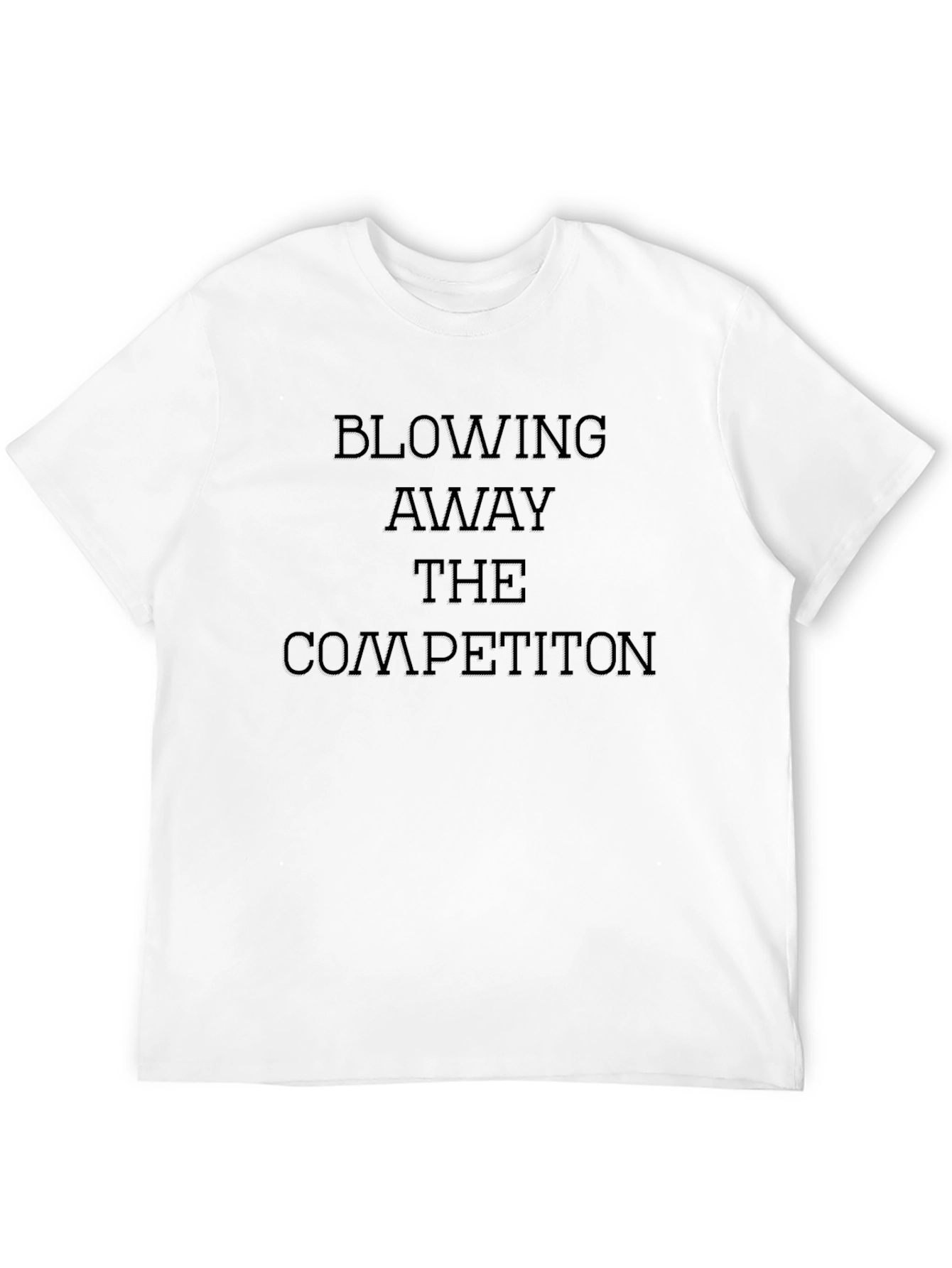 Blowing Away Competition Black Graphic Tee