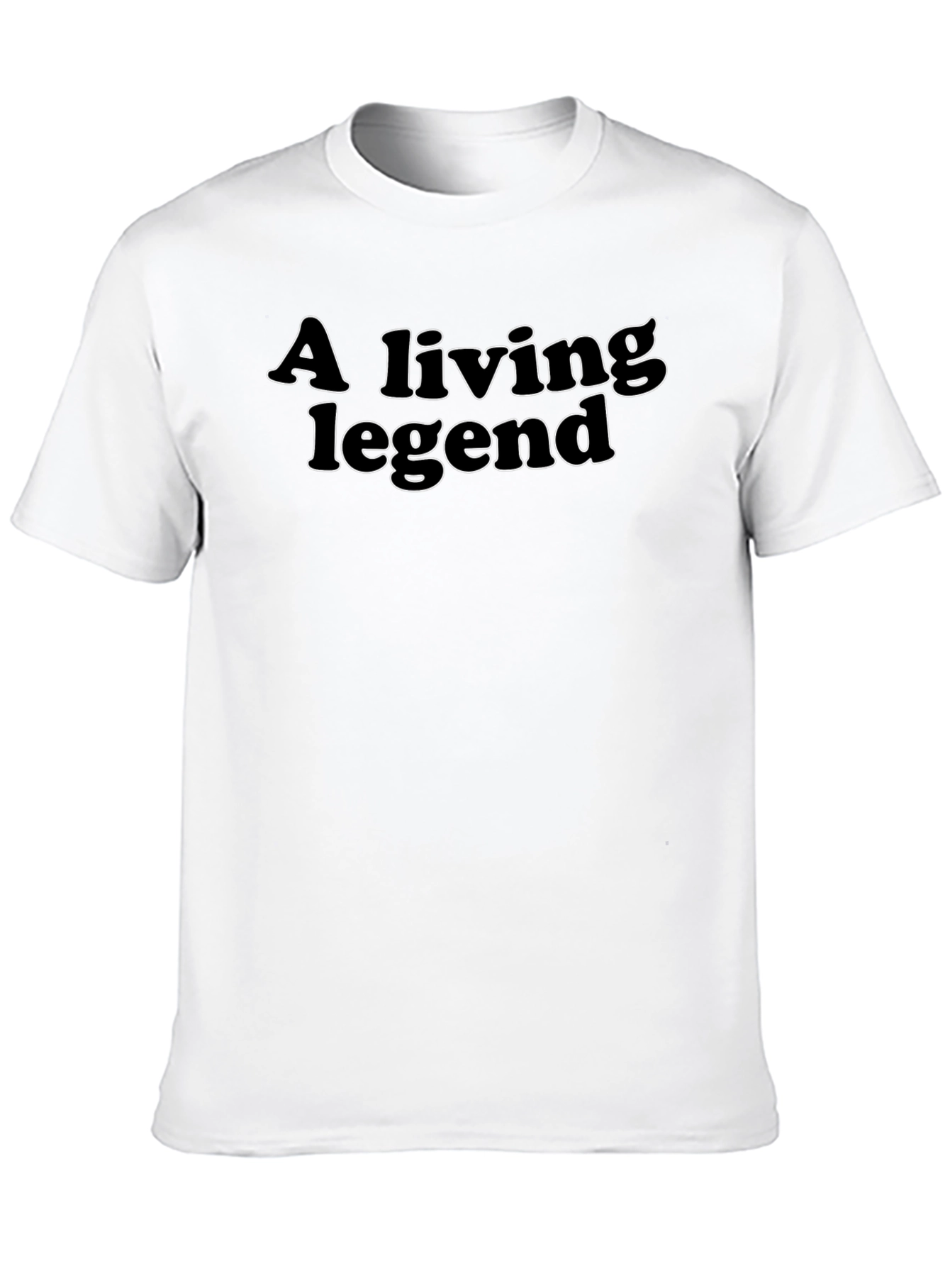 A Living Legend Black Graphic Tee