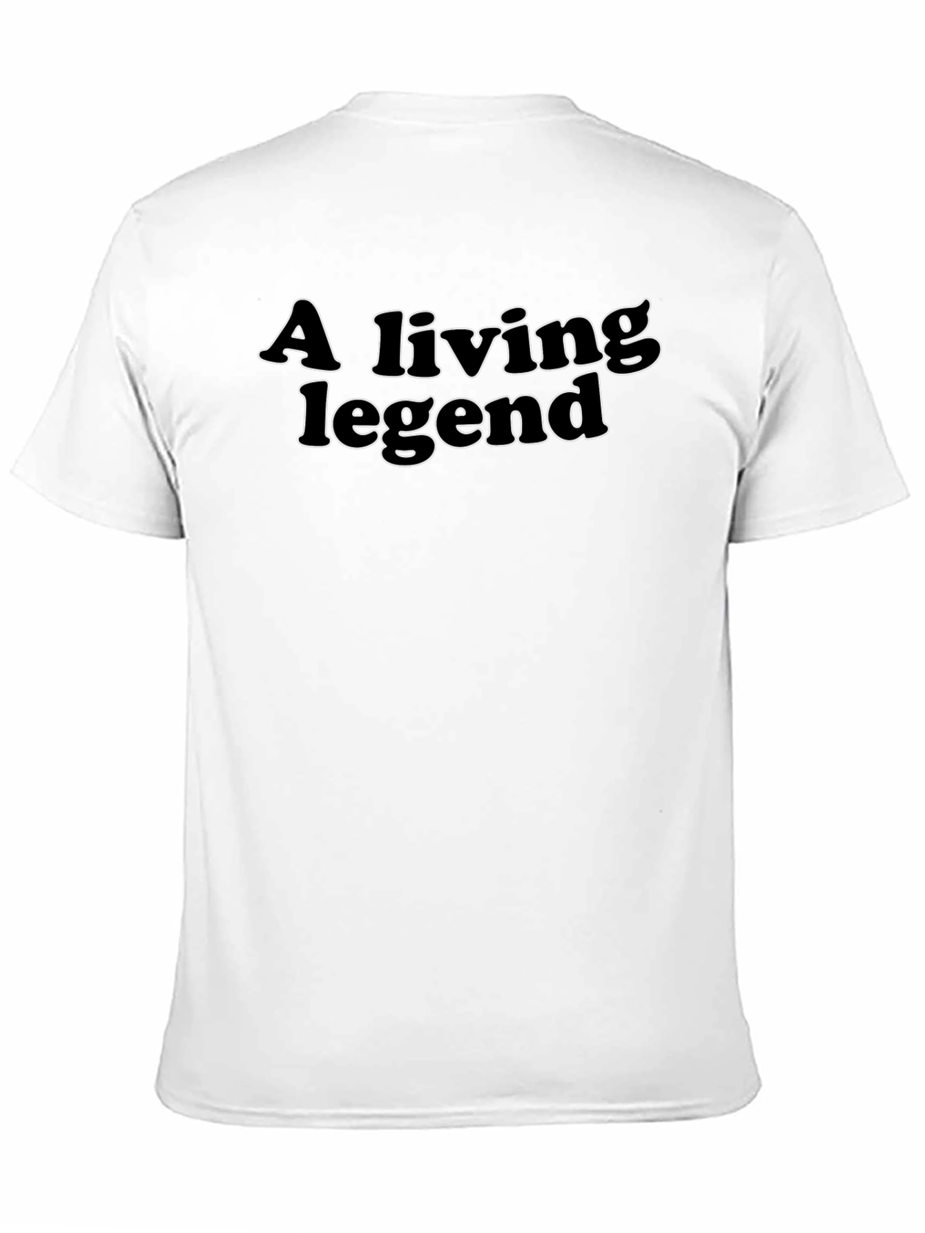 A Living Legend Black Graphic Tee