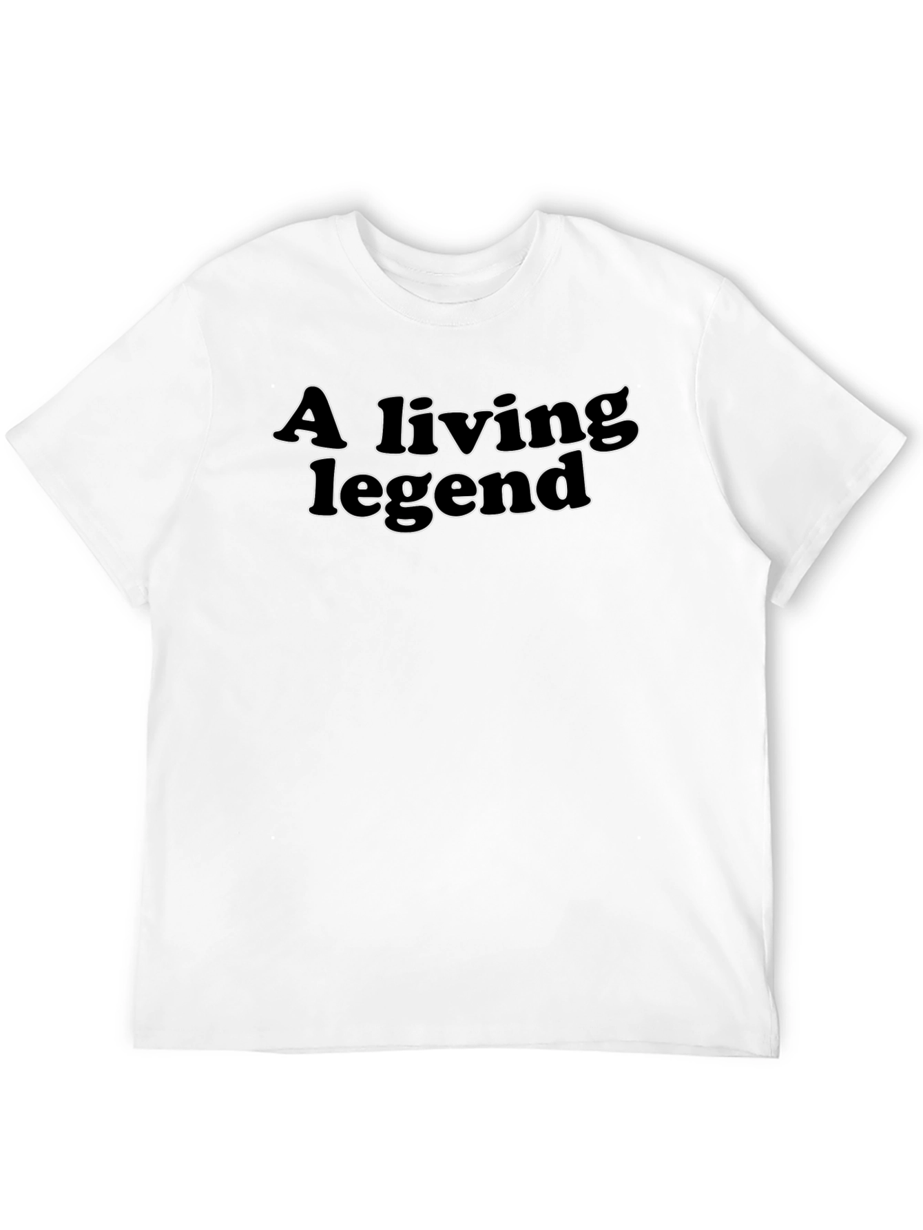 A Living Legend Black Graphic Tee
